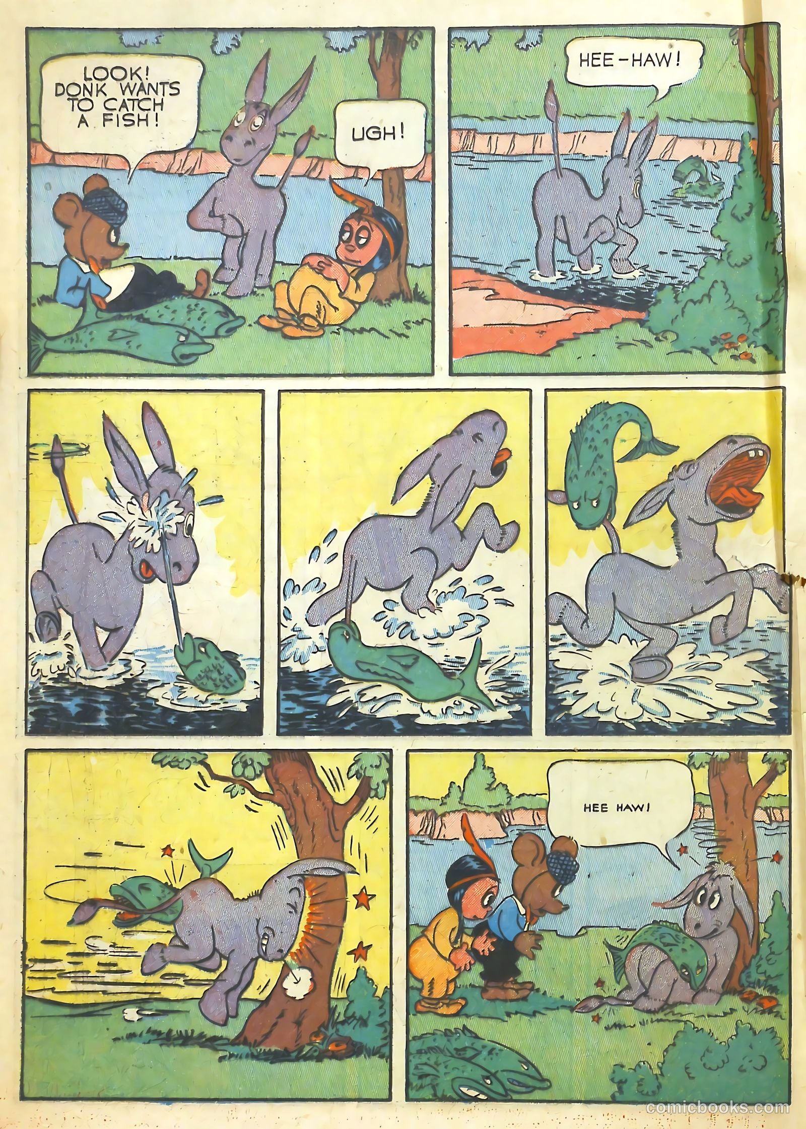 Funny Funnies #1 (1943) — page 34 of 58