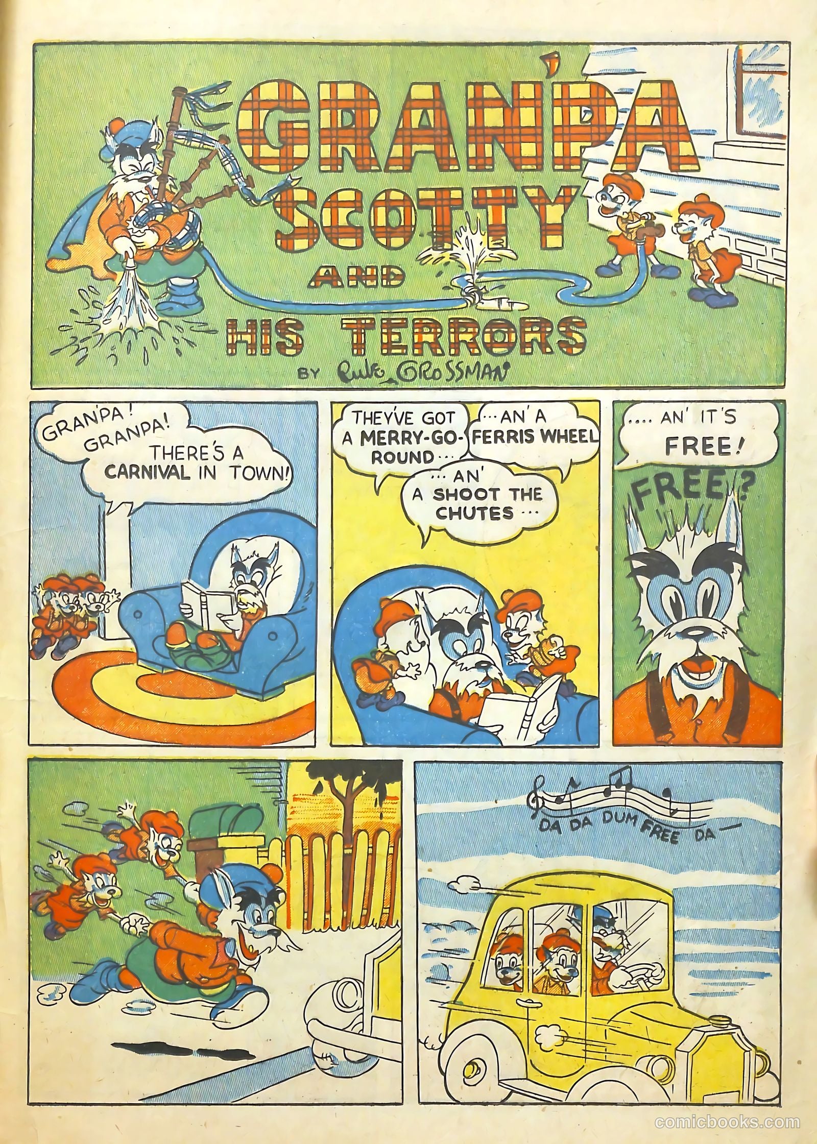 Funny Funnies #1 (1943) — page 37 of 58