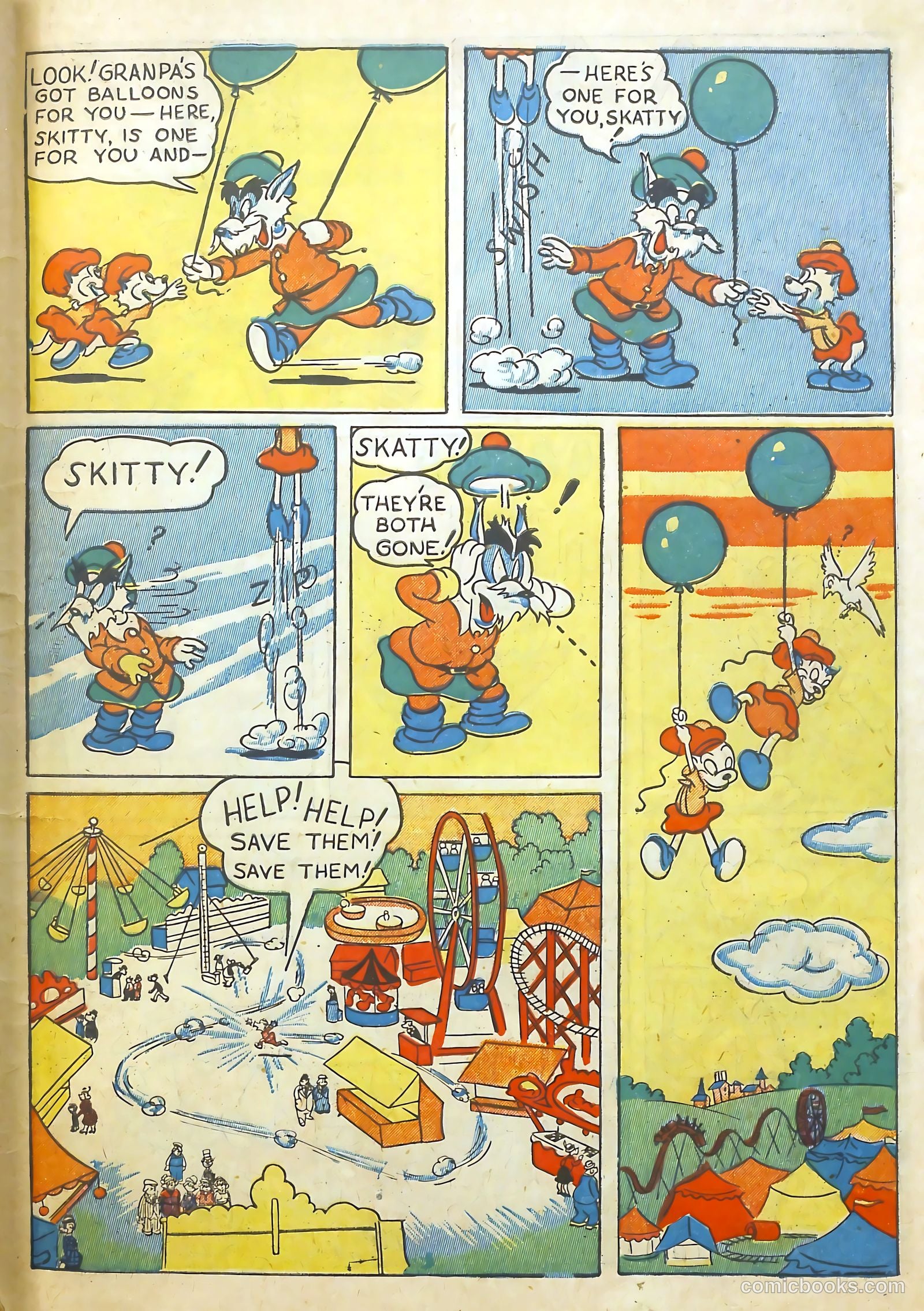 Funny Funnies #1 (1943) — page 41 of 58