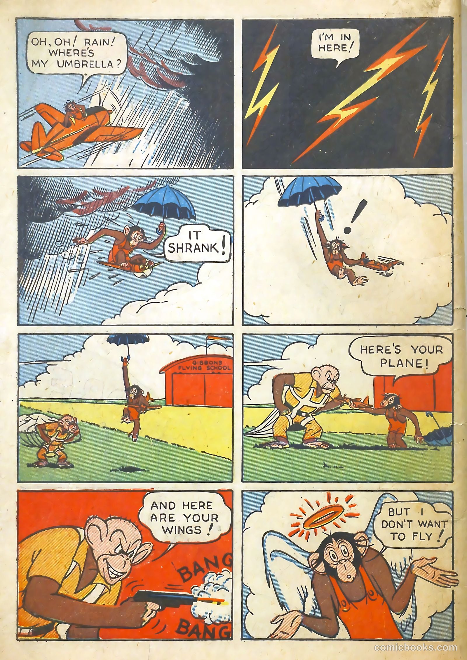Funny Funnies #1 (1943) — page 56 of 58