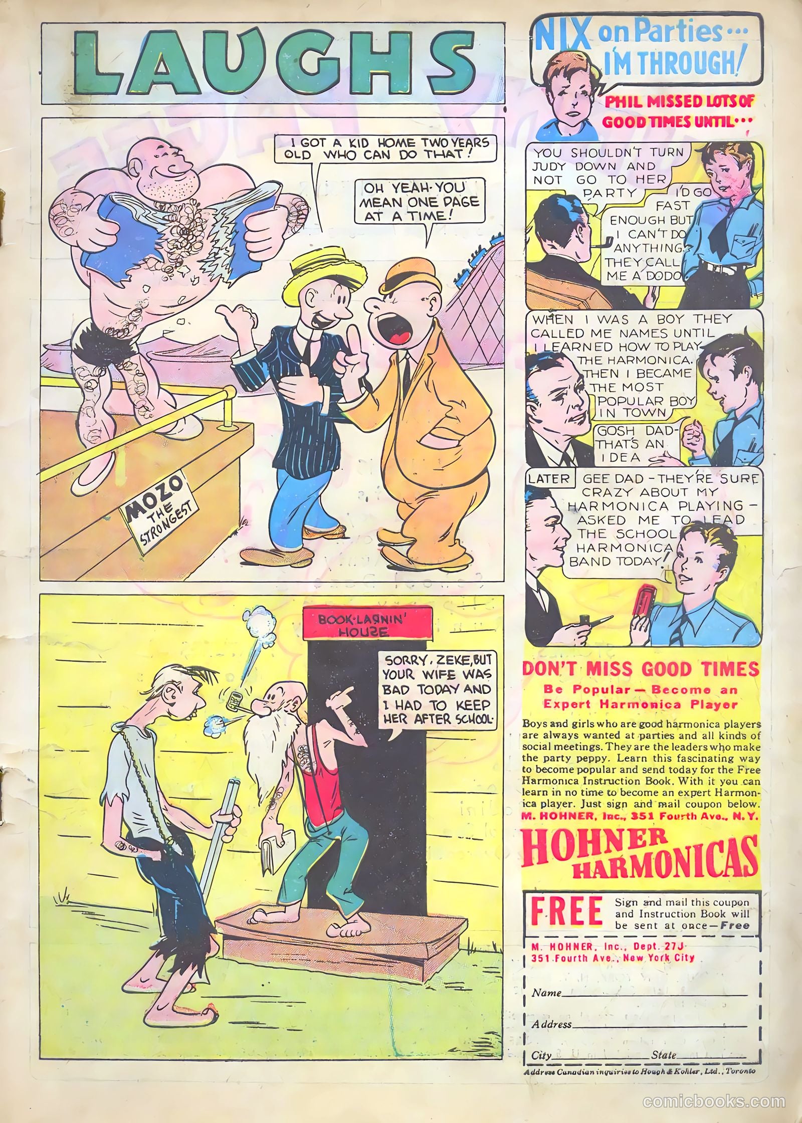 Funny Pages #2 (1939) — page 3 of 60