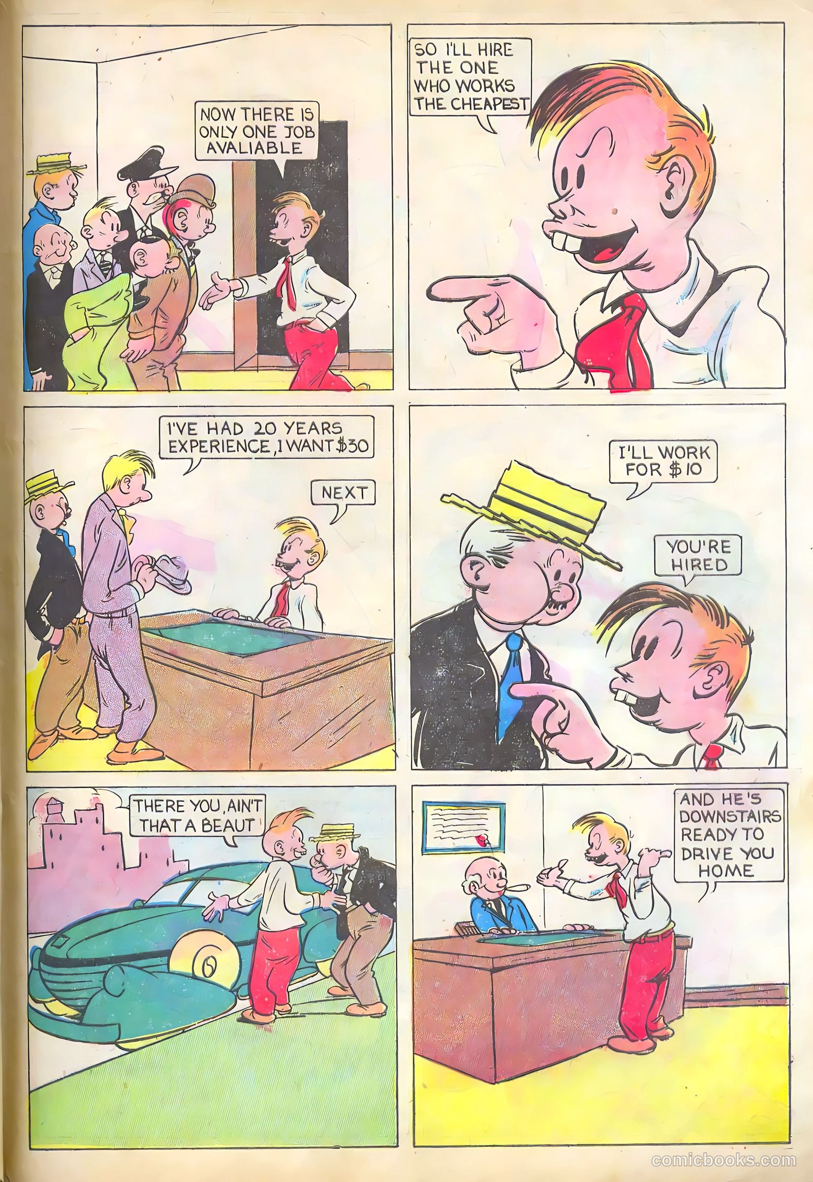 Funny Pages #2 (1939) — page 55 of 60