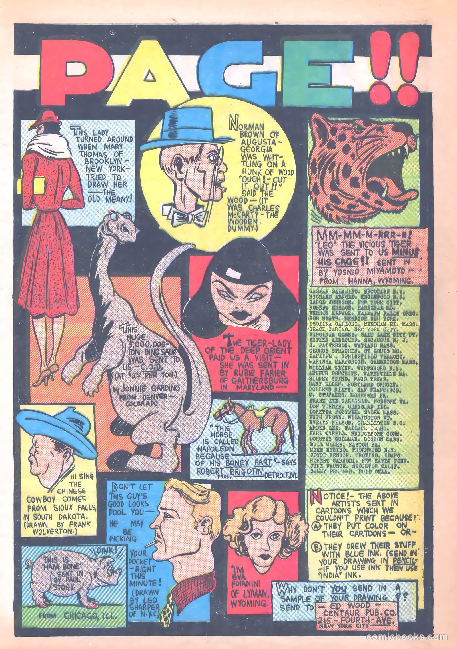 Funny Pages #38 (1940) — page 16 of 50