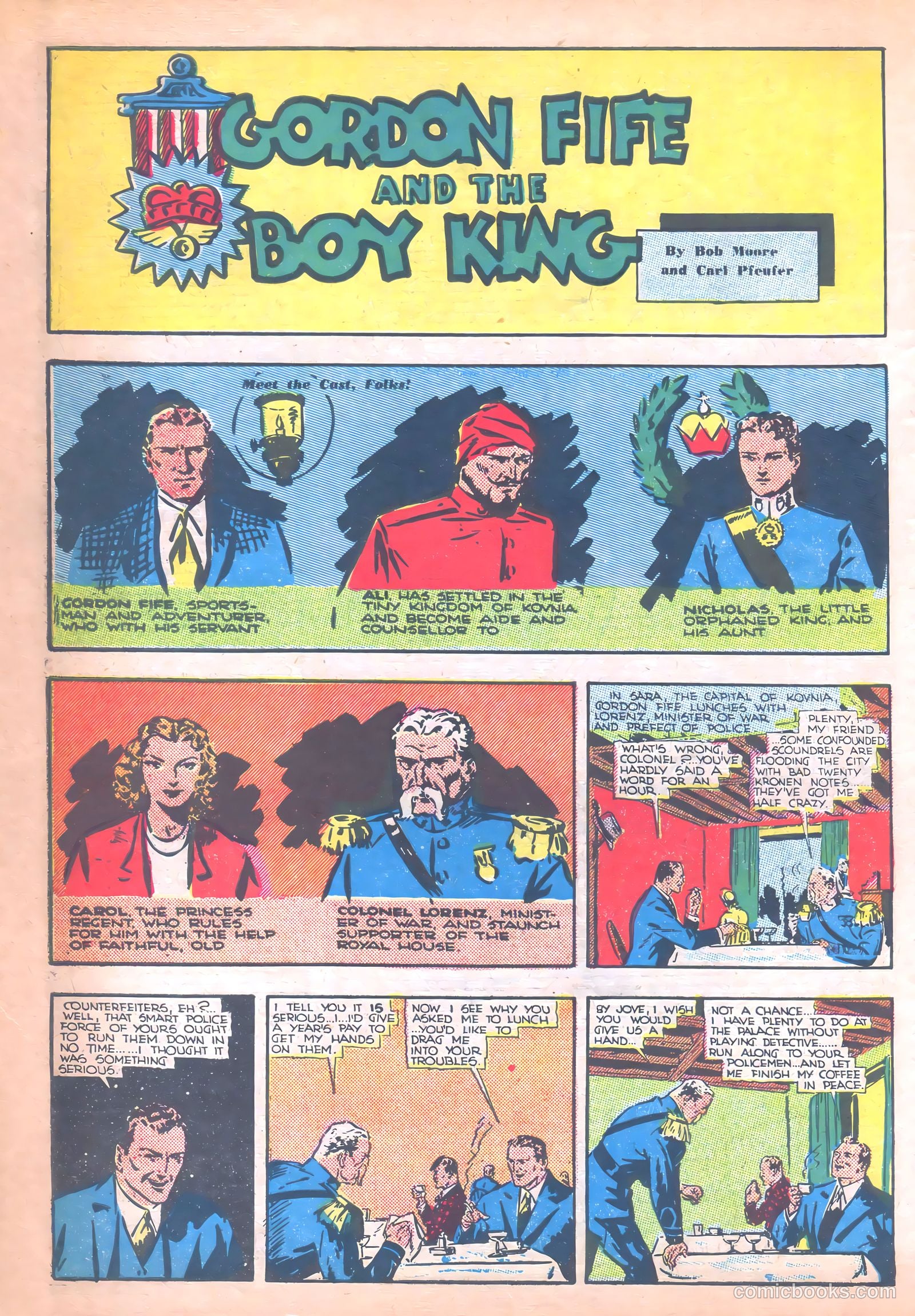 Funny Pages #38 (1940) — page 17 of 50