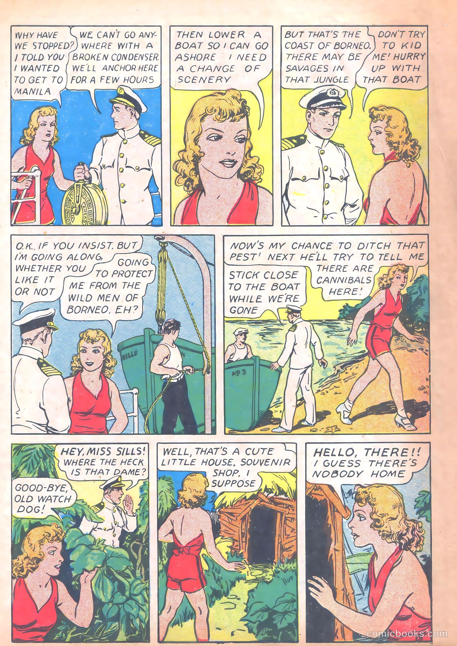 Funny Pages #38 (1940) — page 38 of 50