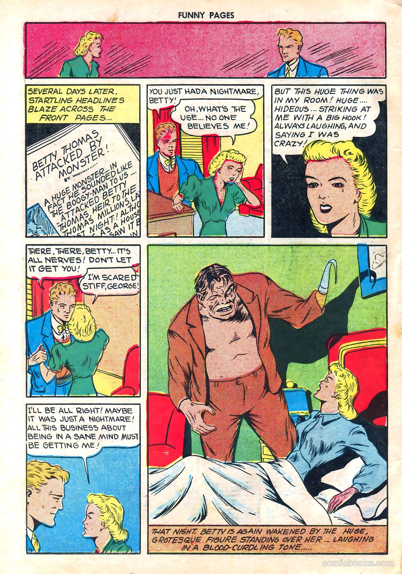 Funny Pages #42 (1940) — page 5 of 50