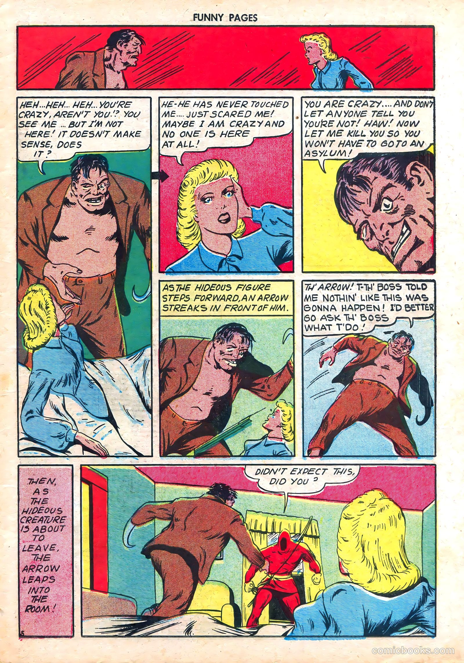 Funny Pages #42 (1940) — page 6 of 50