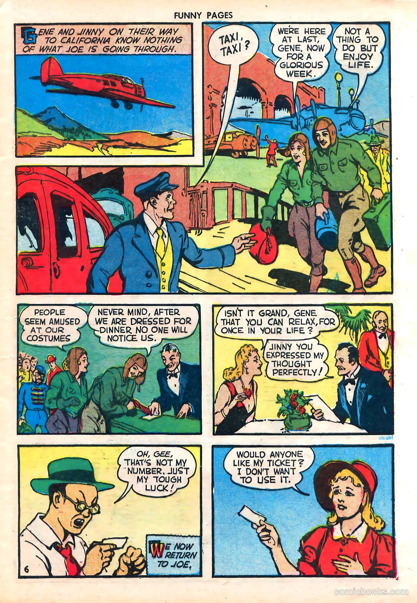 Funny Pages #42 (1940) — page 16 of 50