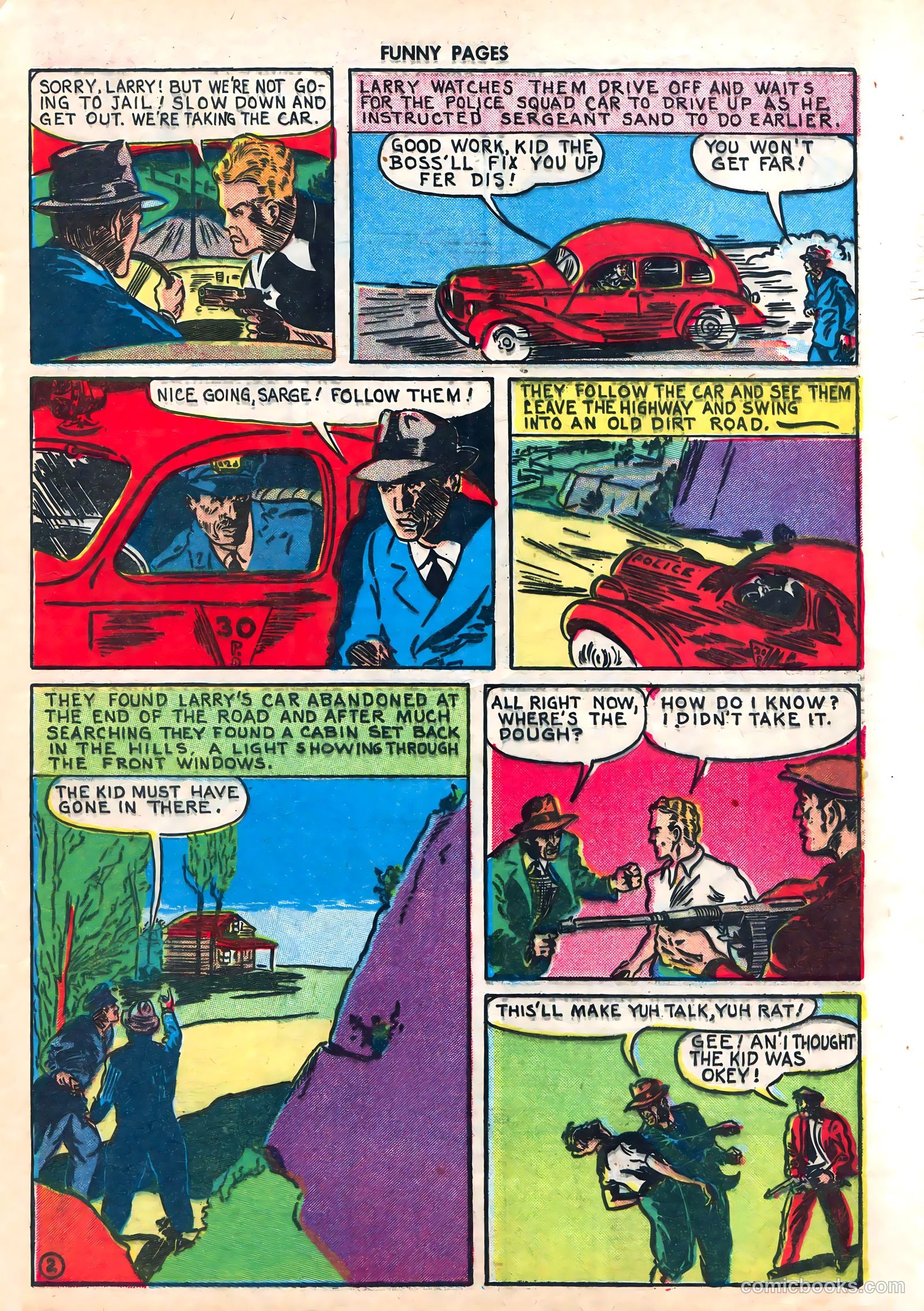 Funny Pages #42 (1940) — page 20 of 50