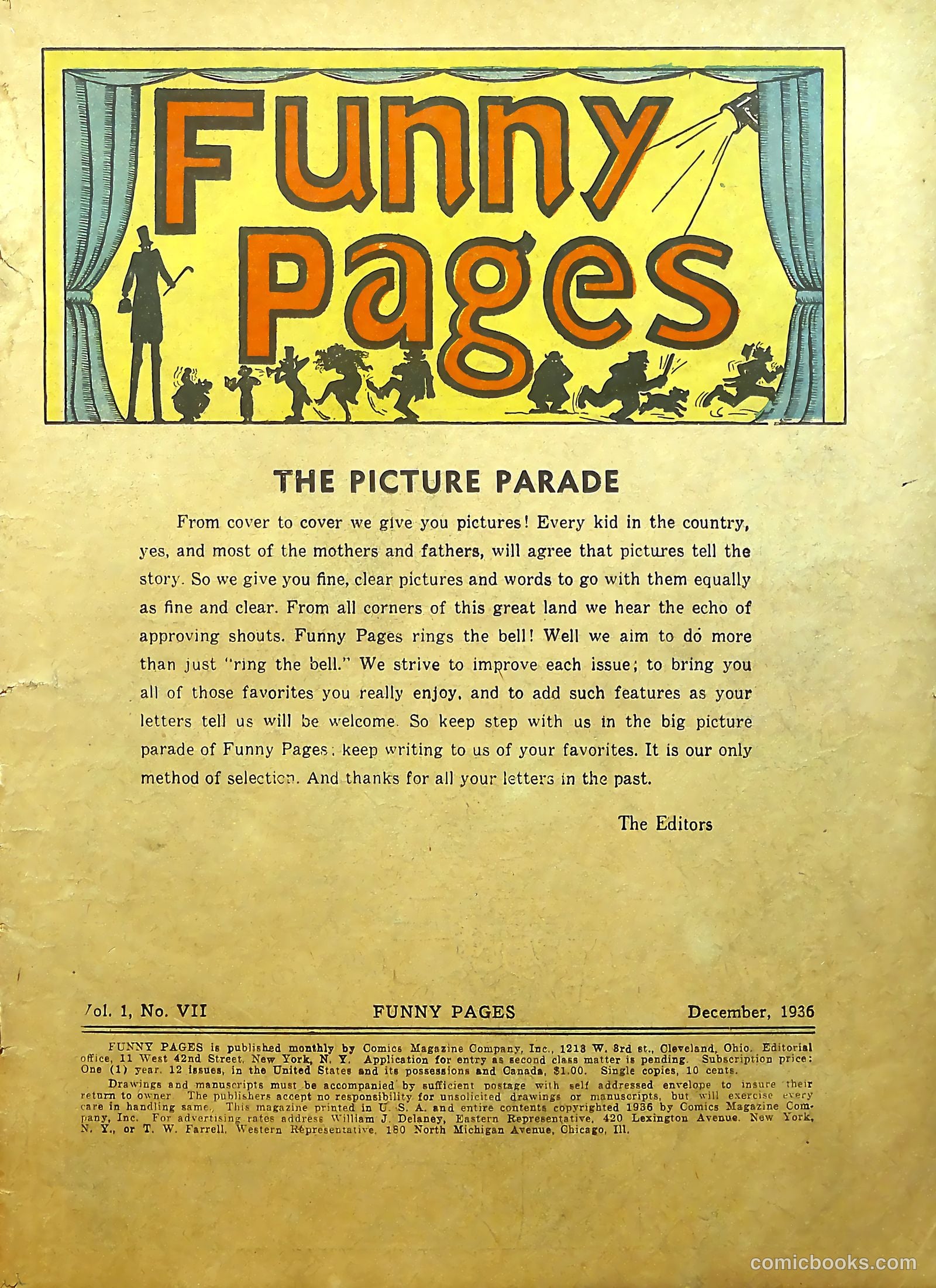 Funny Pages #7 (1938) — page 3 of 68