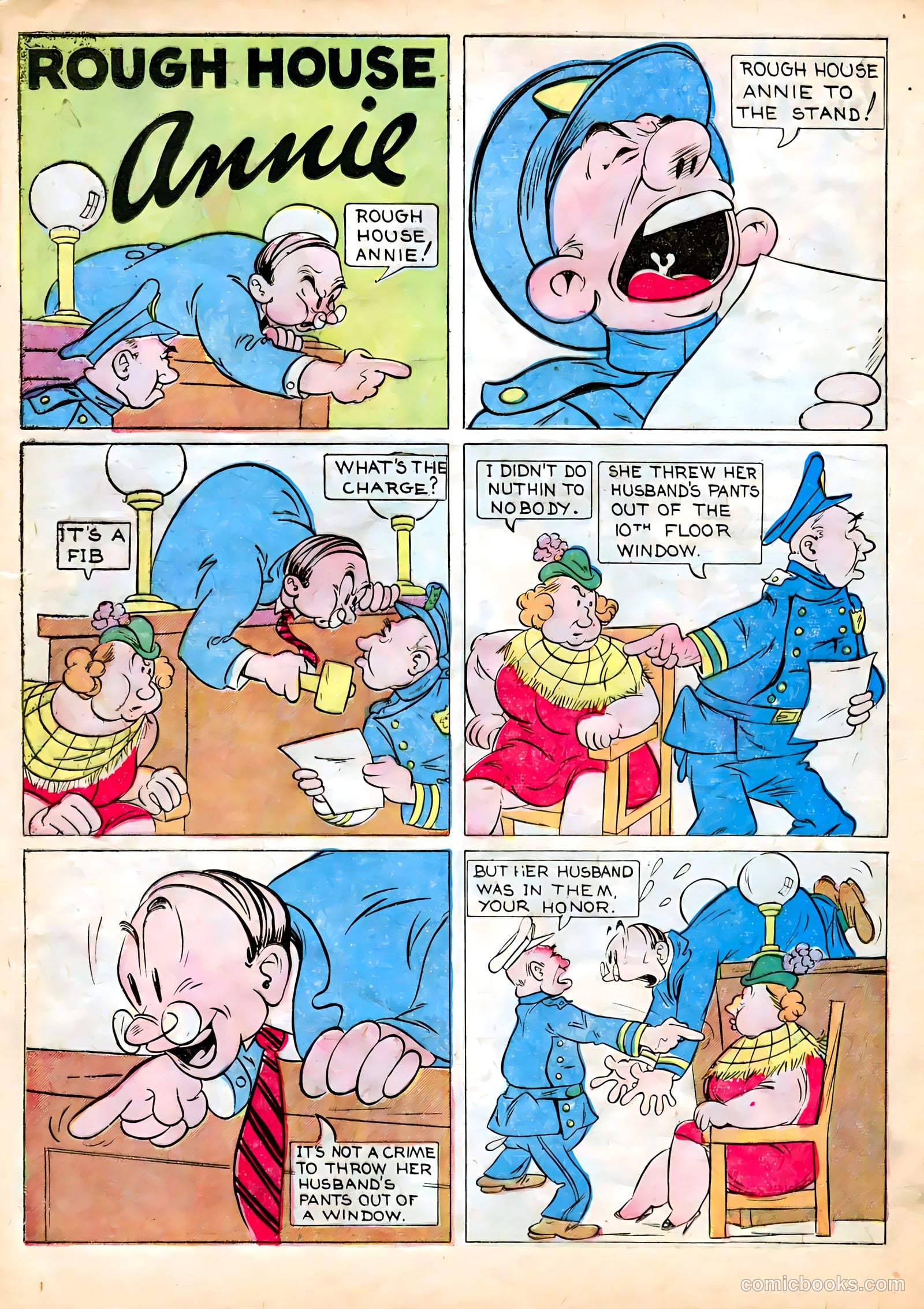 Funny Picture Stories #1 (1939) — page 42 of 56