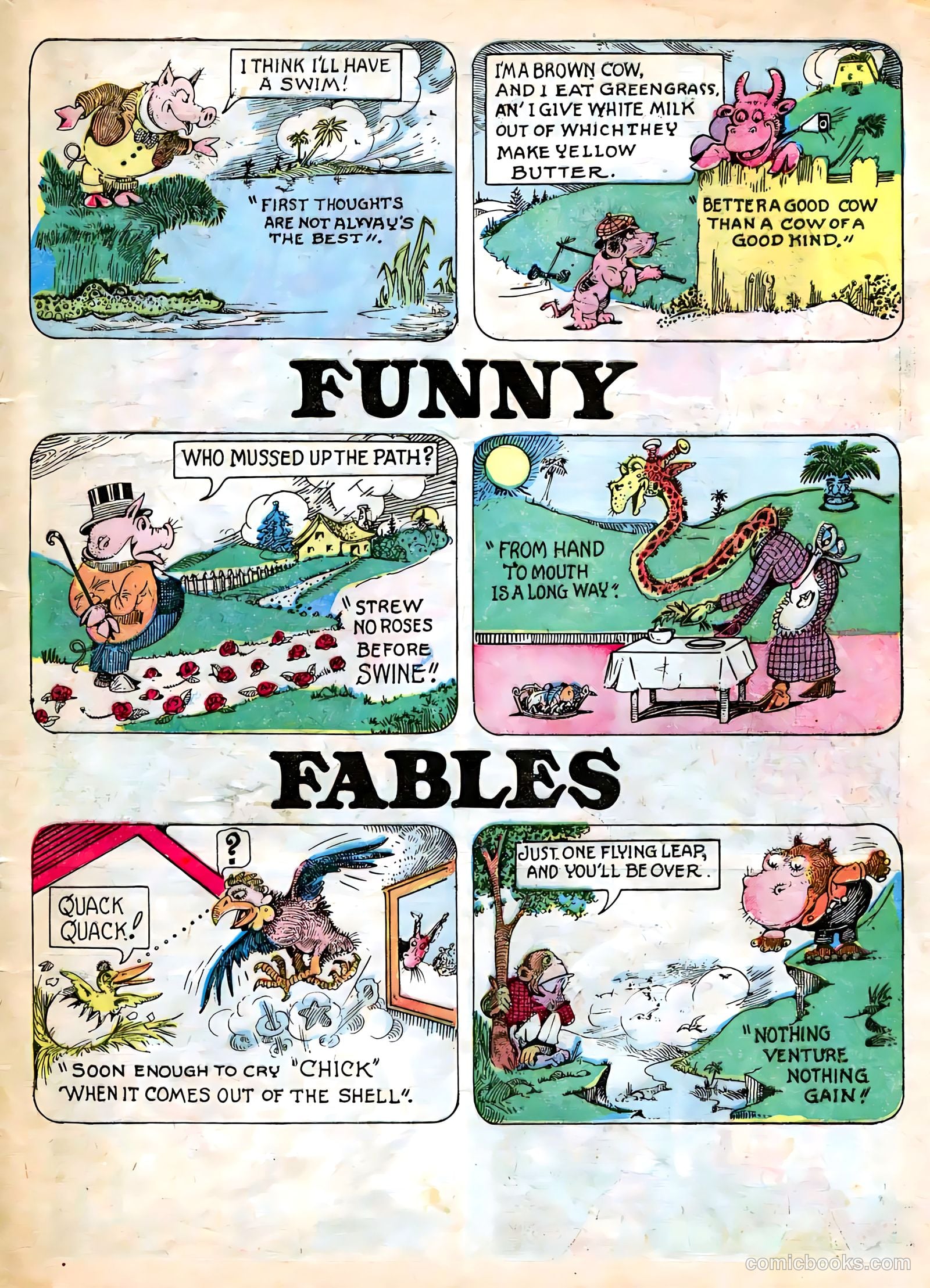 Funny Picture Stories #1 (1939) — page 52 of 56
