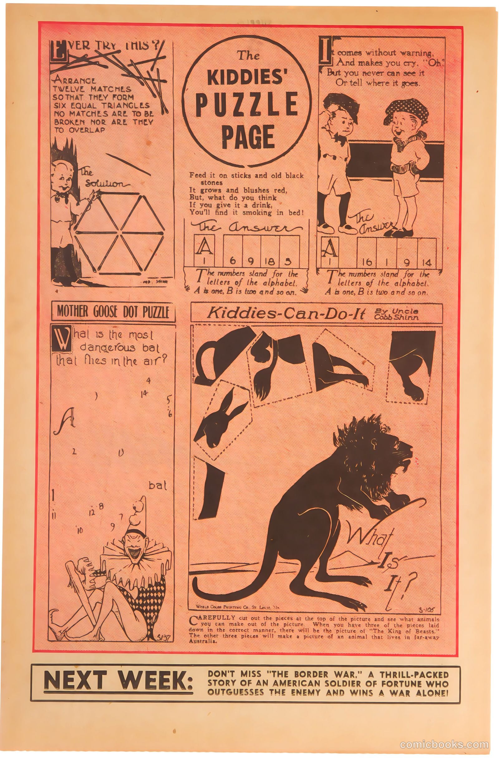 Funny Picture Stories #1 (1937) — page 9 of 10