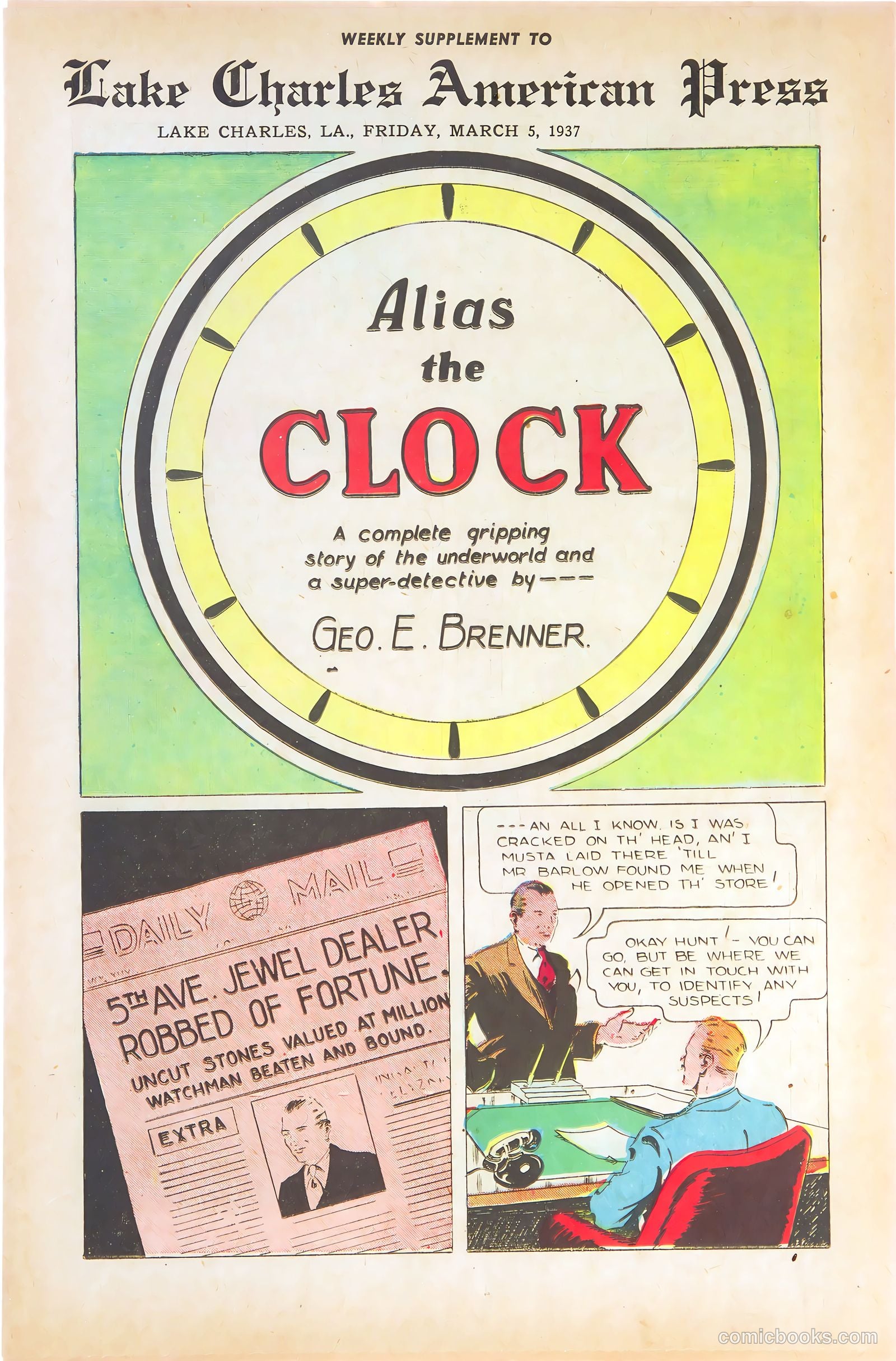 Funny Picture Stories #1 (1937) — page 10 of 10