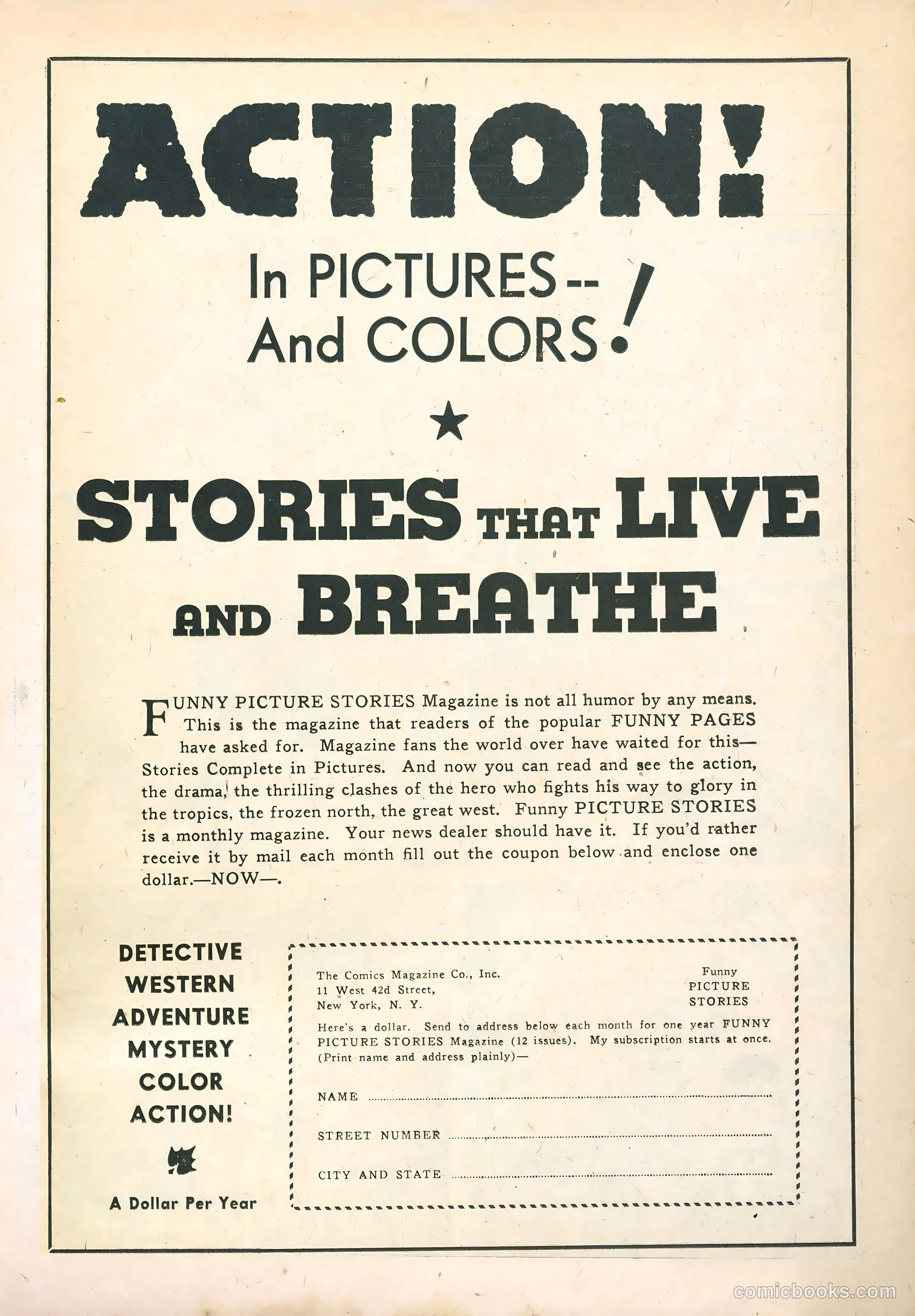 Funny Picture Stories #1 (1936) — page 25 of 68