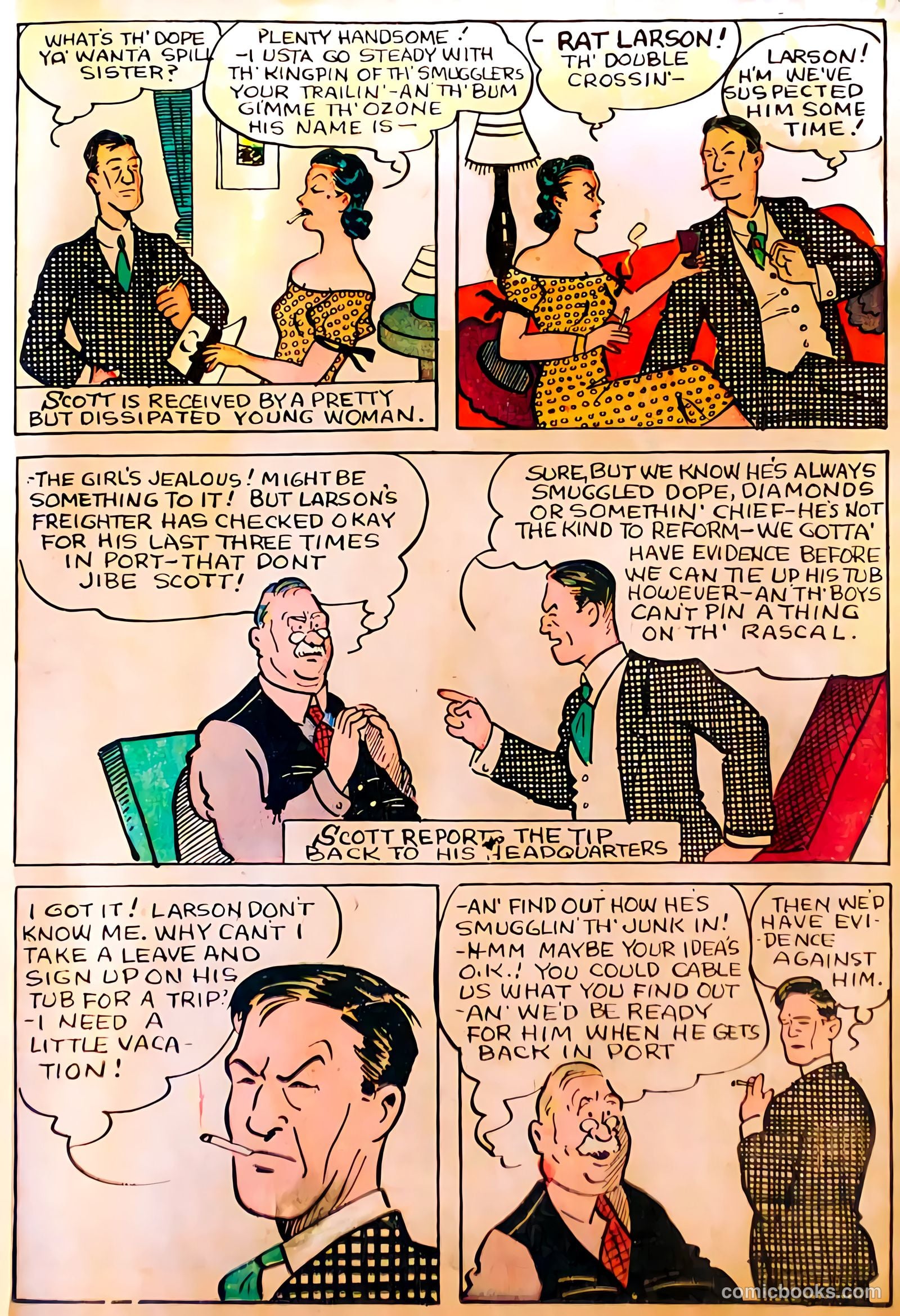 Funny Picture Stories #10 (1938) — page 19 of 68