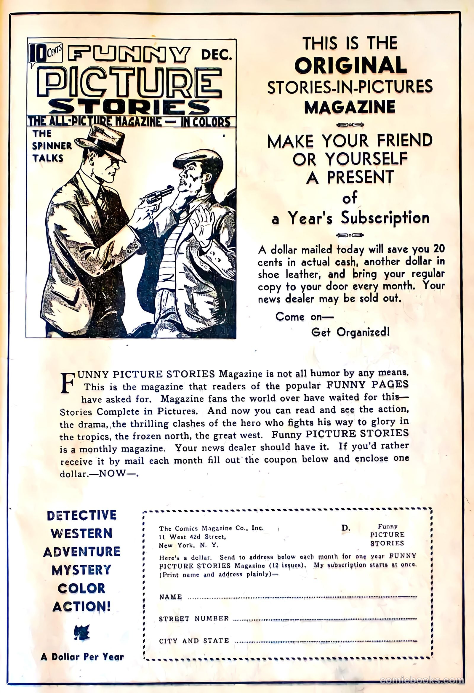 Funny Picture Stories #10 (1938) — page 25 of 68