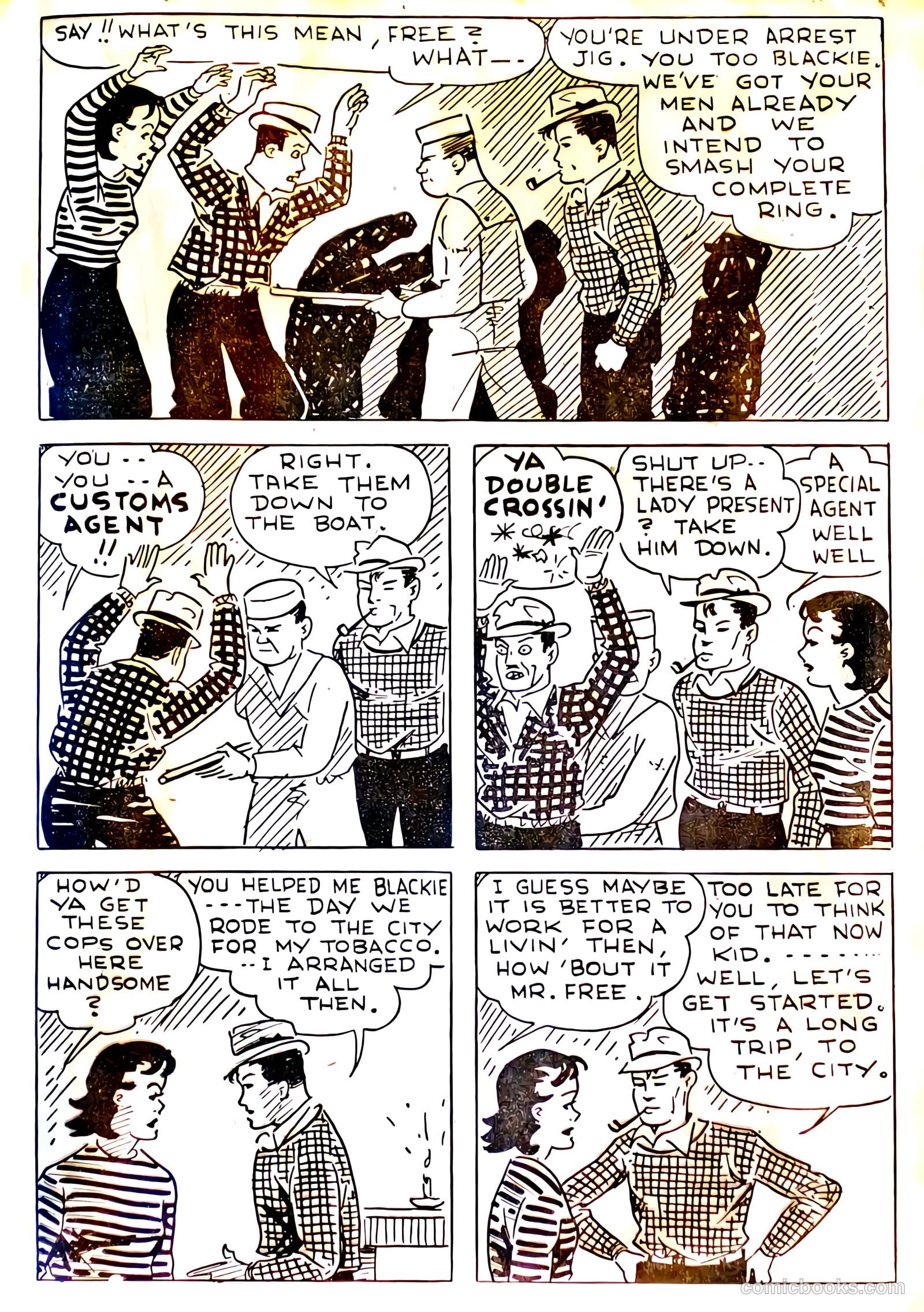 Funny Picture Stories #10 (1938) — page 33 of 68