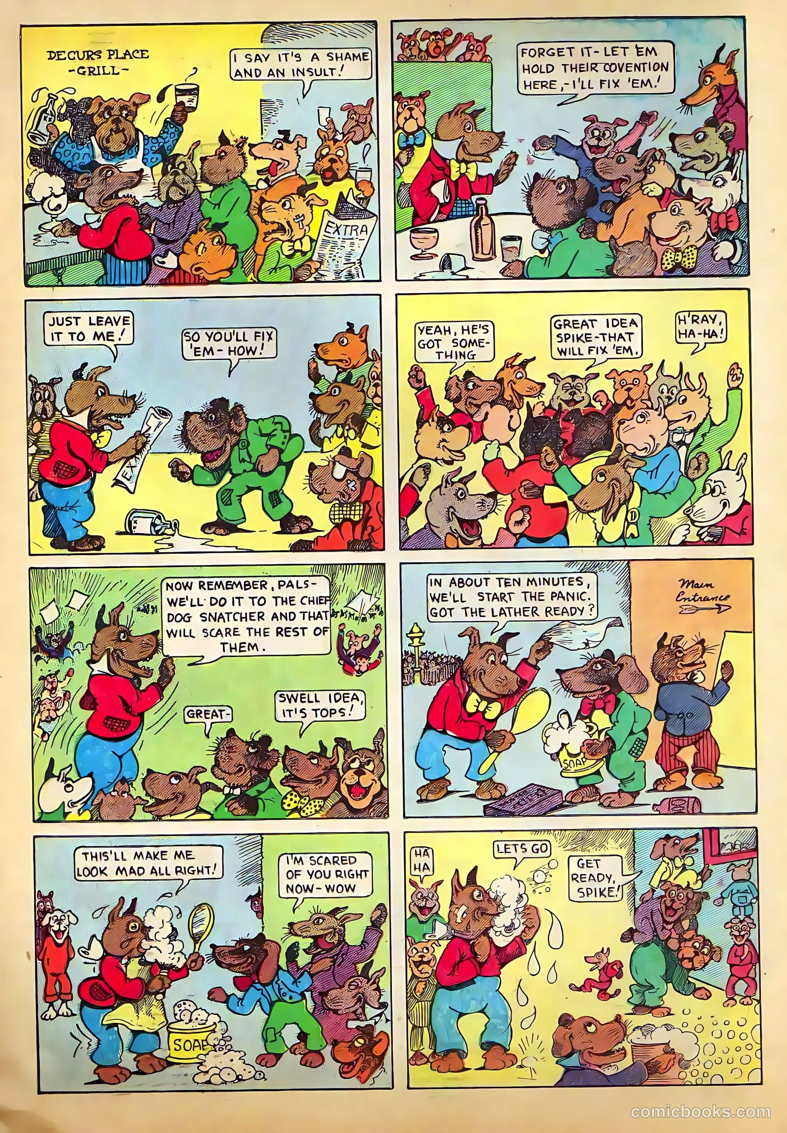 Funny Picture Stories #11 (1938) — page 30 of 51