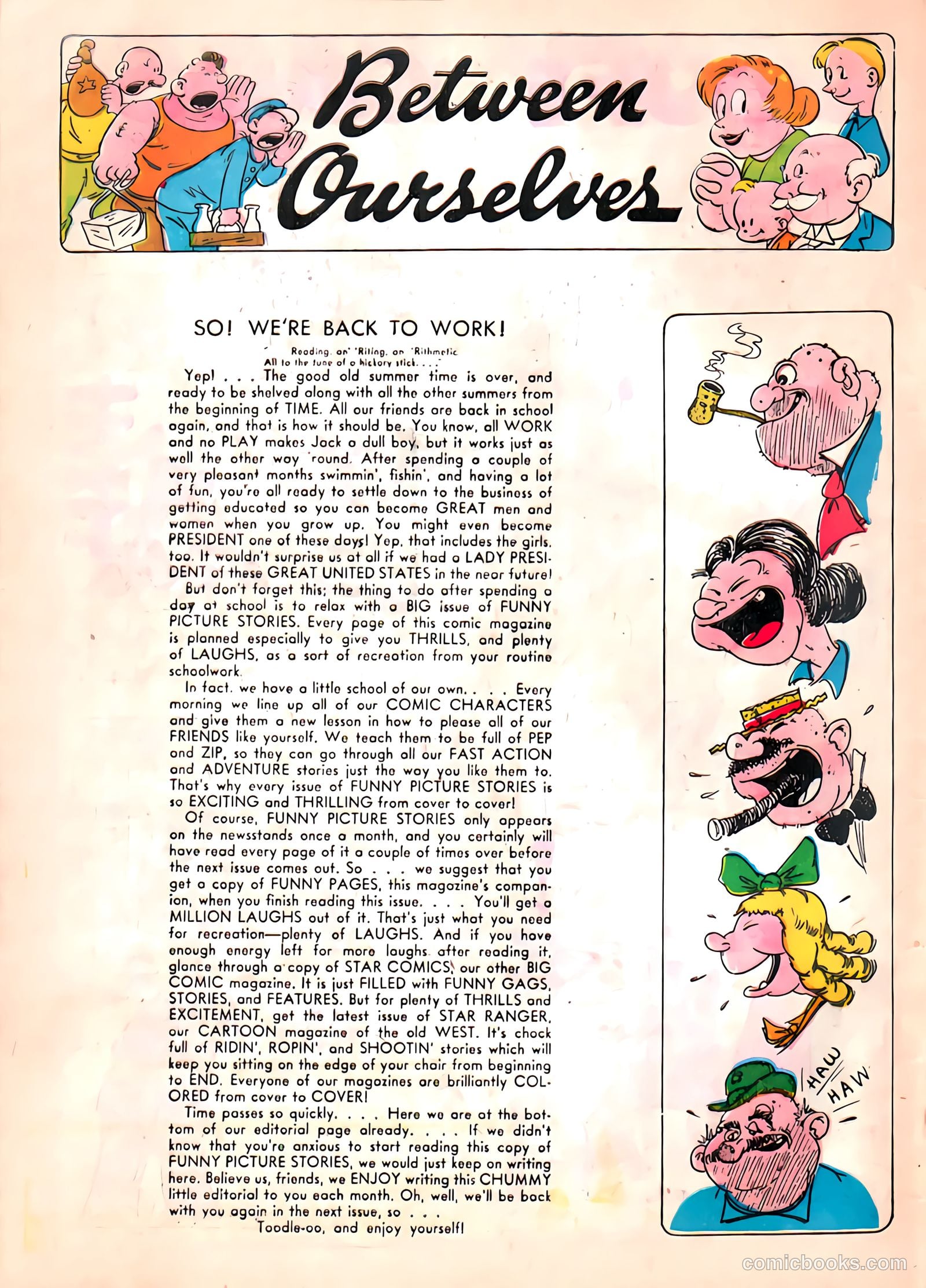 Funny Picture Stories #2 (1939) — page 6 of 69