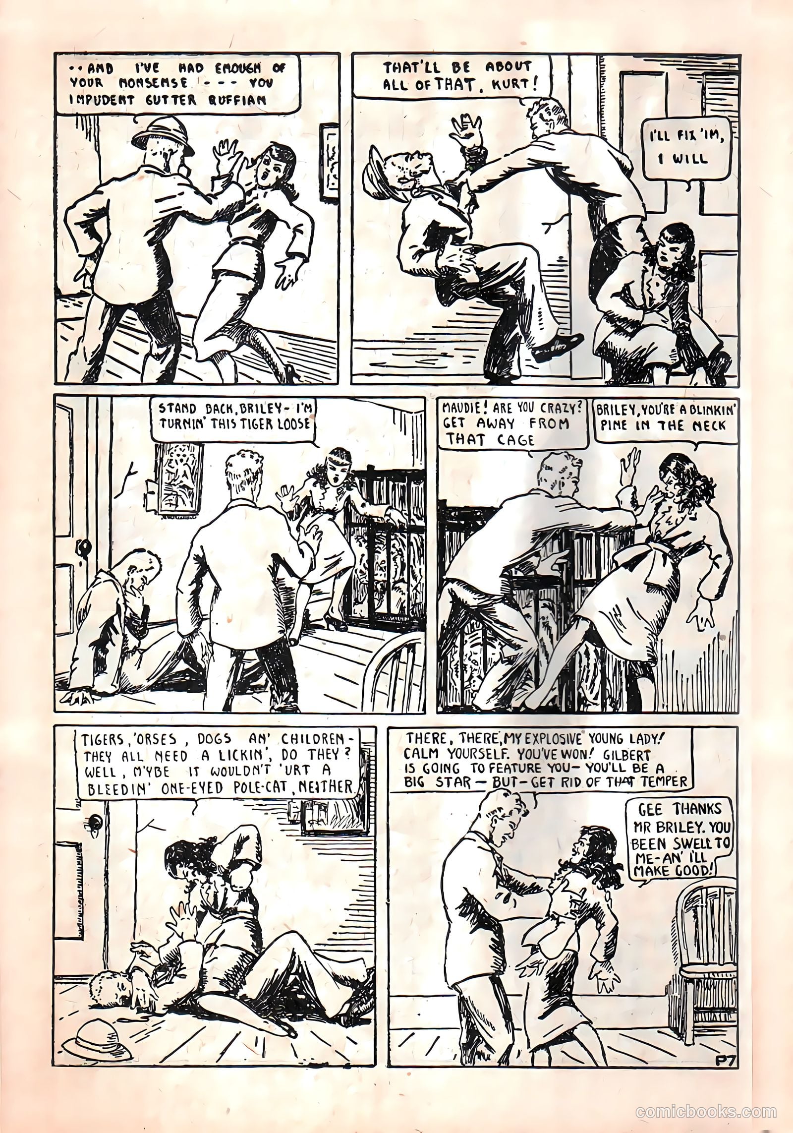 Funny Picture Stories #3 (1939) — page 25 of 70