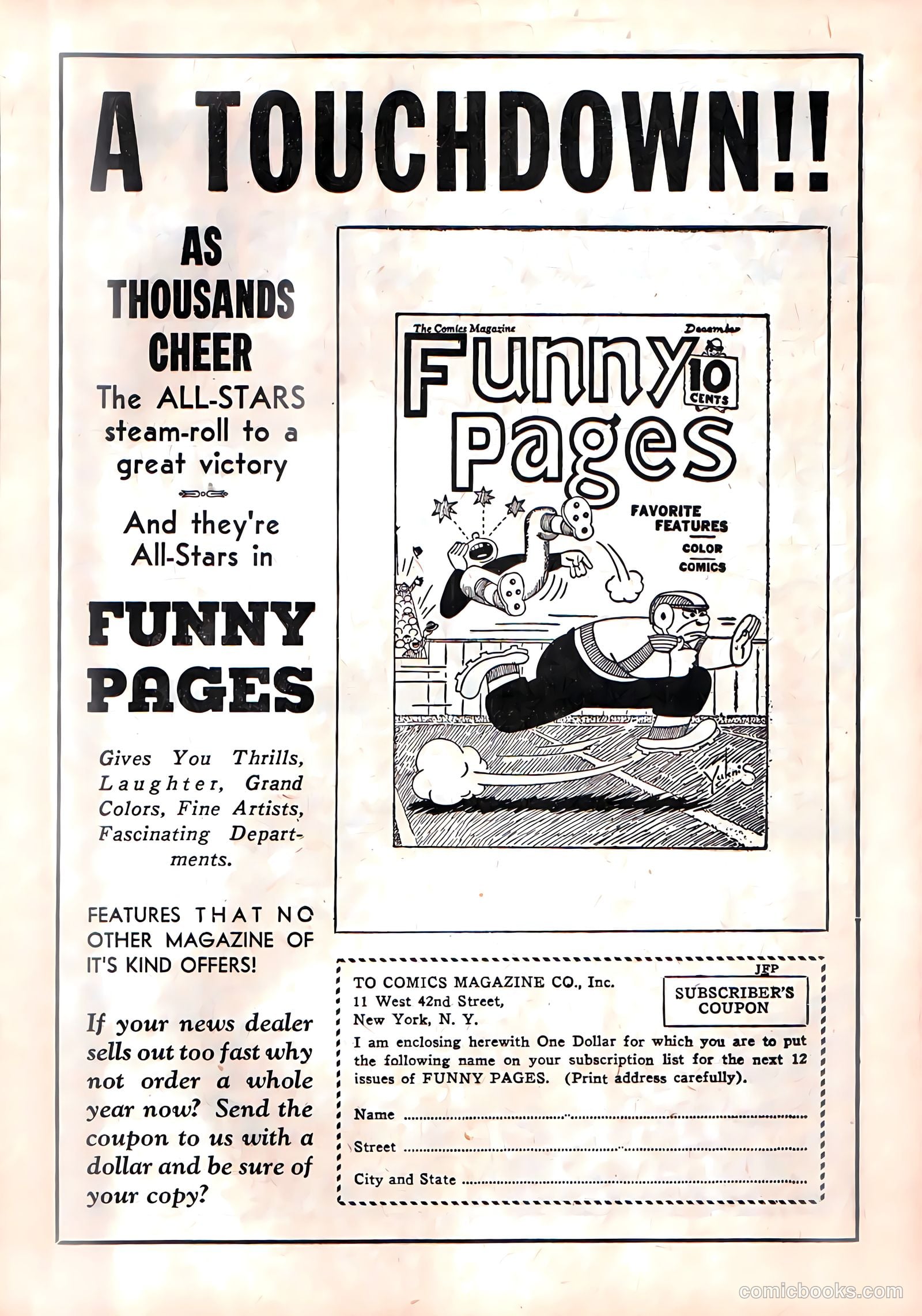 Funny Picture Stories #3 (1939) — page 46 of 70