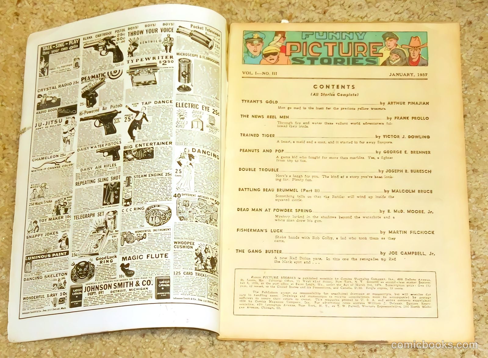 Funny Picture Stories #3 (1939) — page 70 of 70
