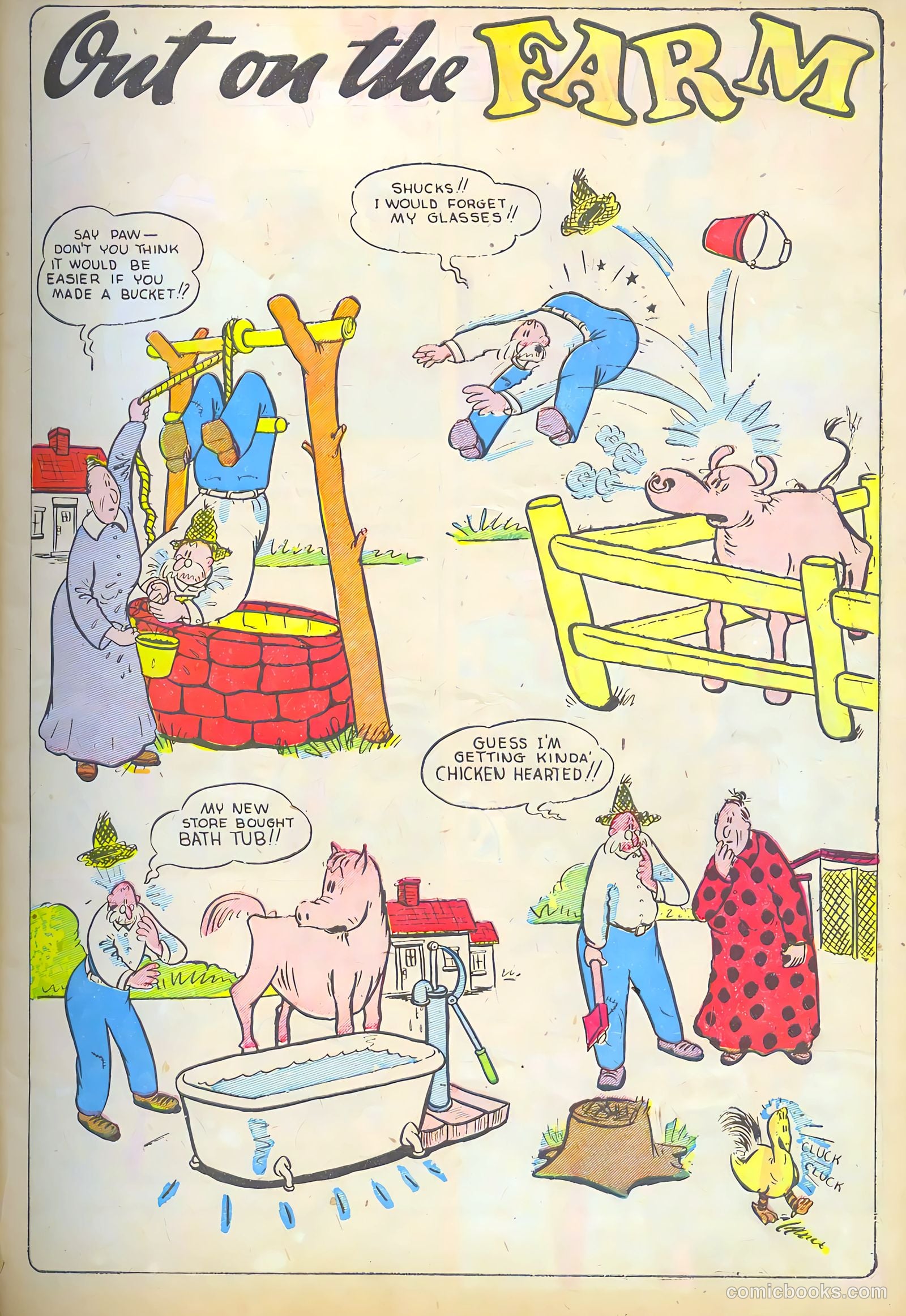 Funny Picture Stories #3 (1937) — page 5 of 68