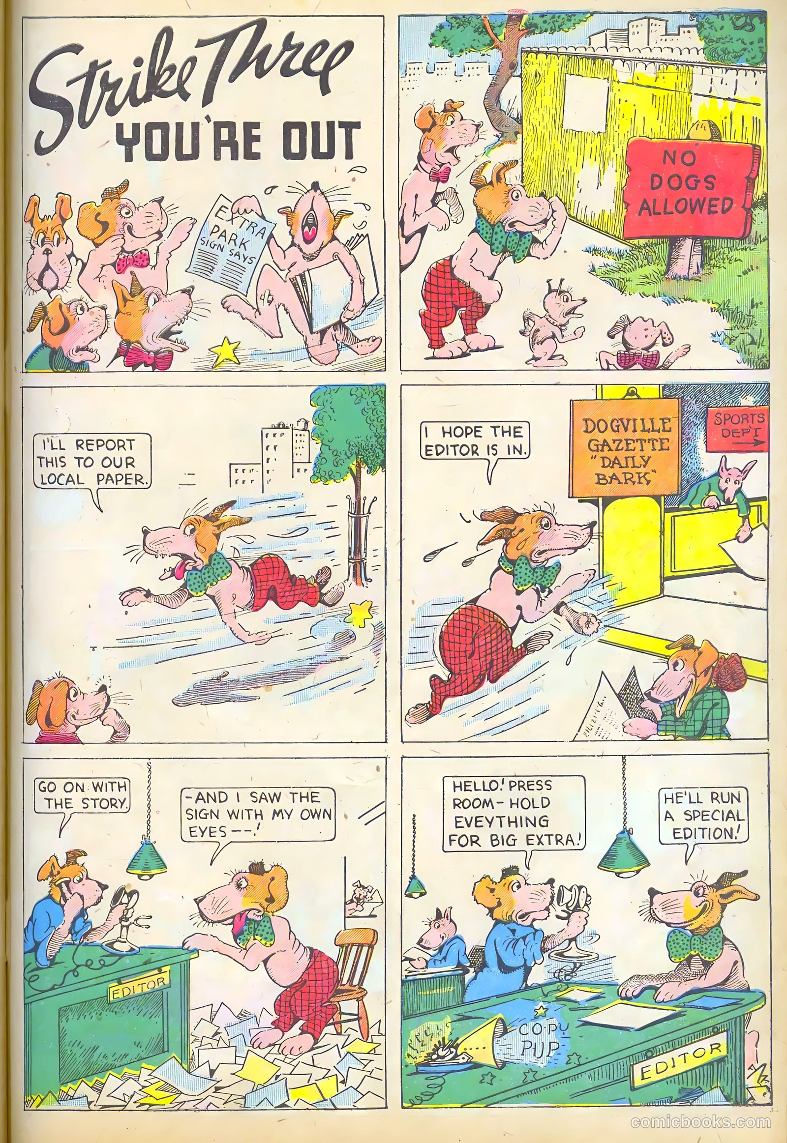 Funny Picture Stories #3 (1937) — page 61 of 68