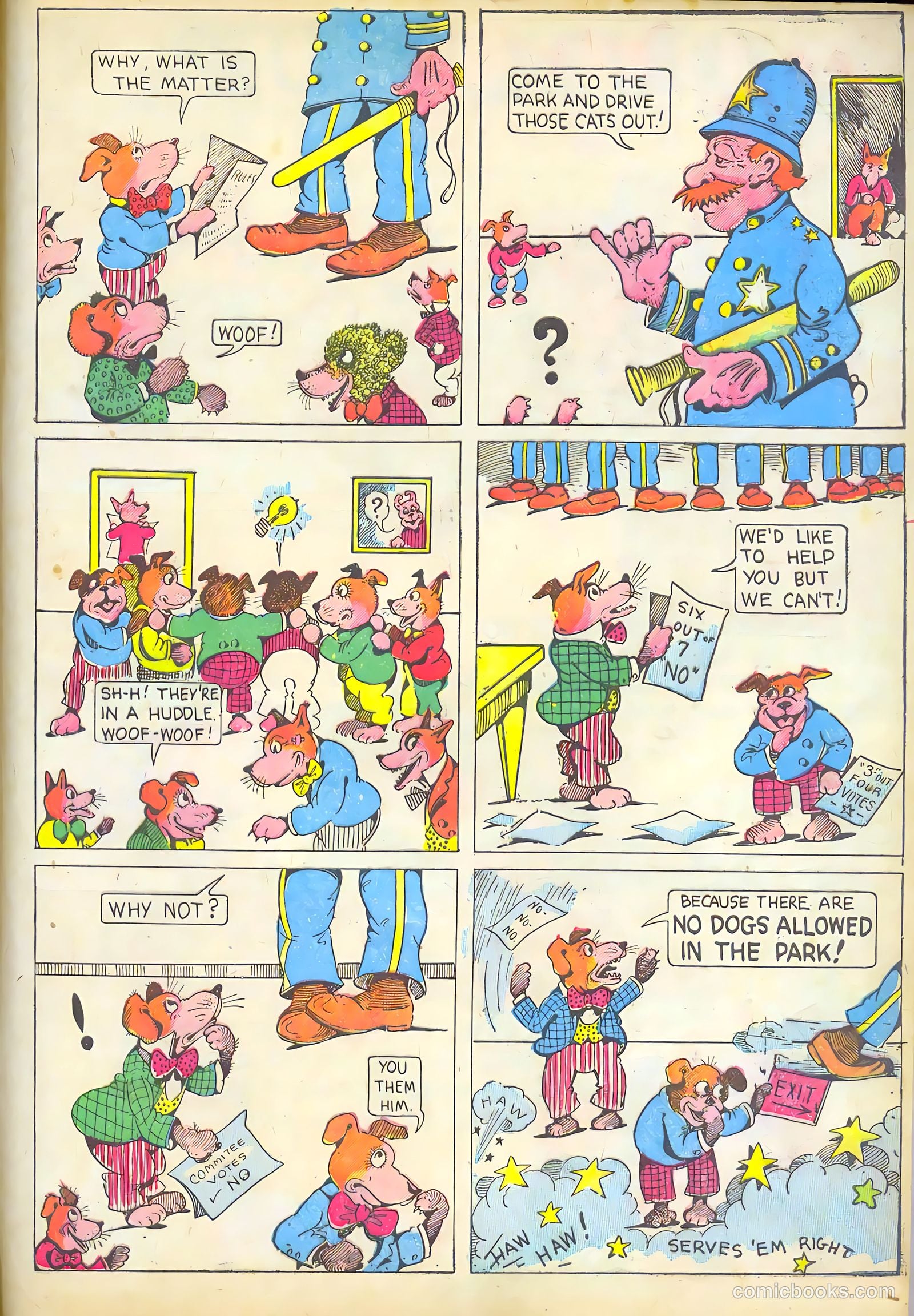 Funny Picture Stories #3 (1937) — page 65 of 68