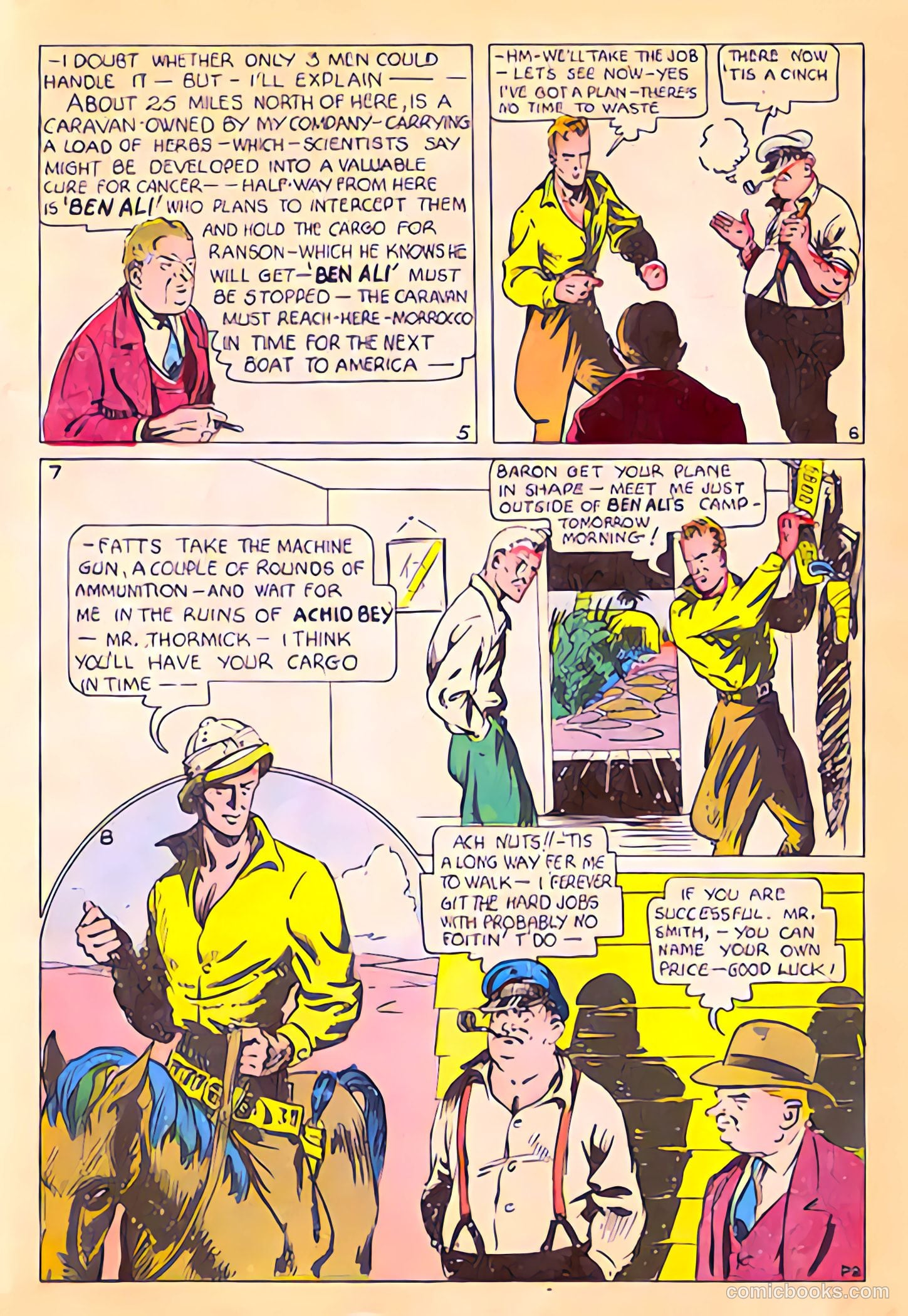 Funny Picture Stories #4 (1937) — page 3 of 8