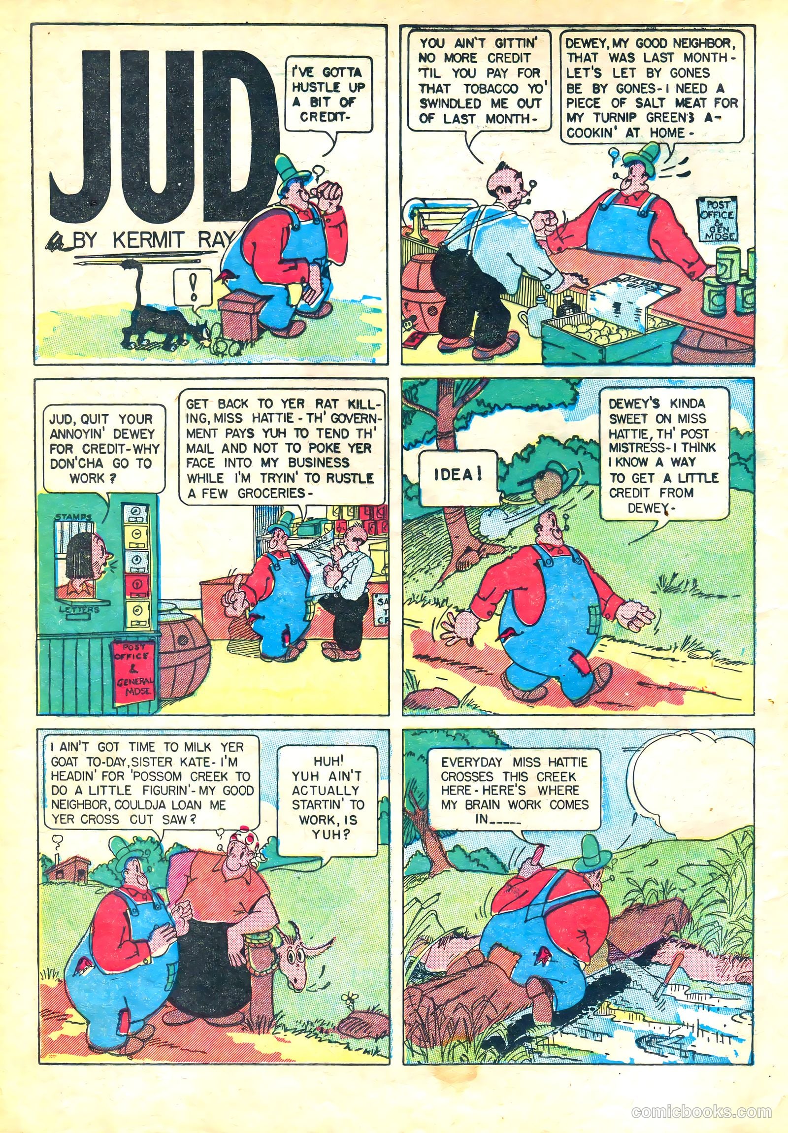 Funny Picture Stories #5 (1937) — page 21 of 68