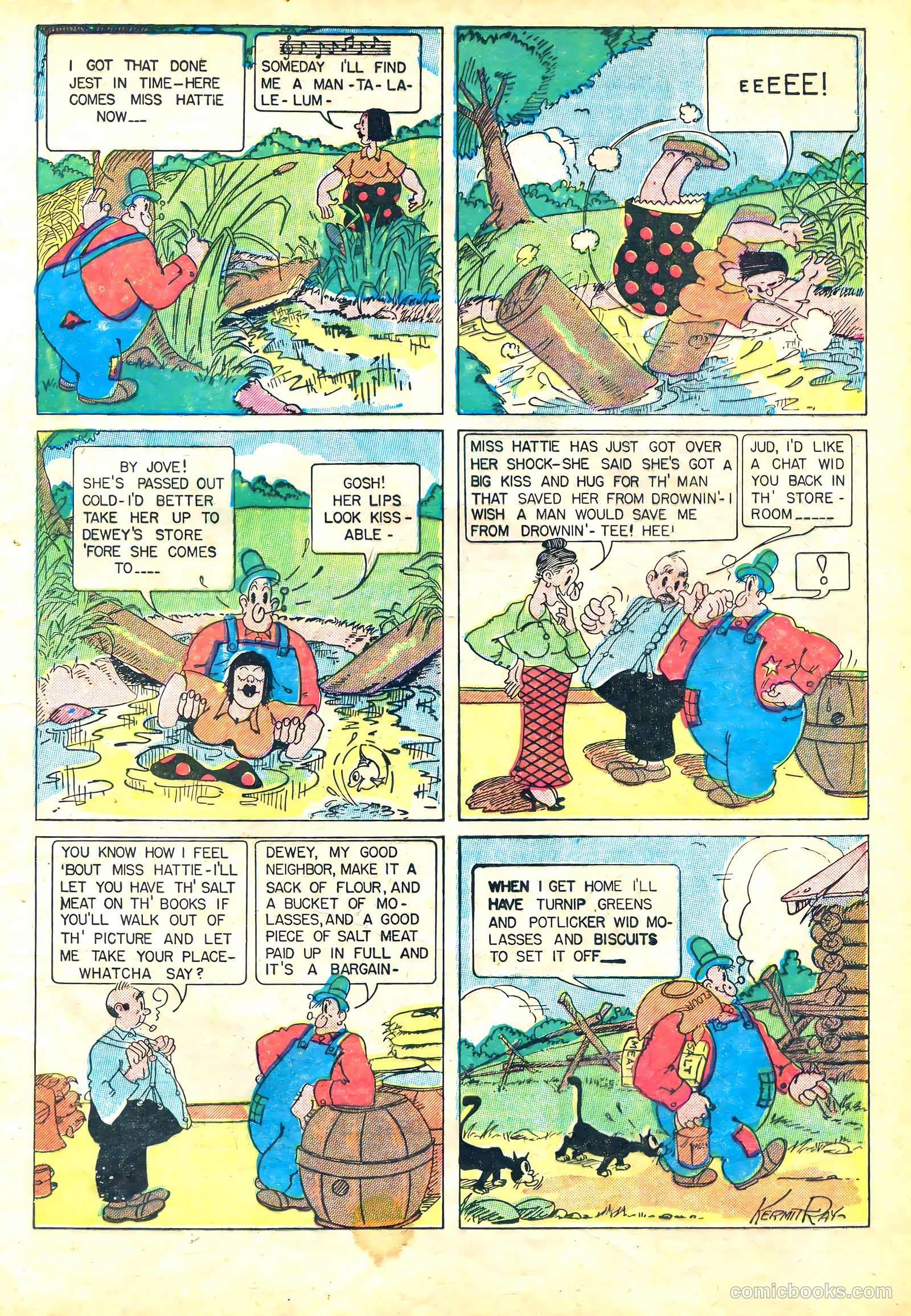 Funny Picture Stories #5 (1937) — page 22 of 68