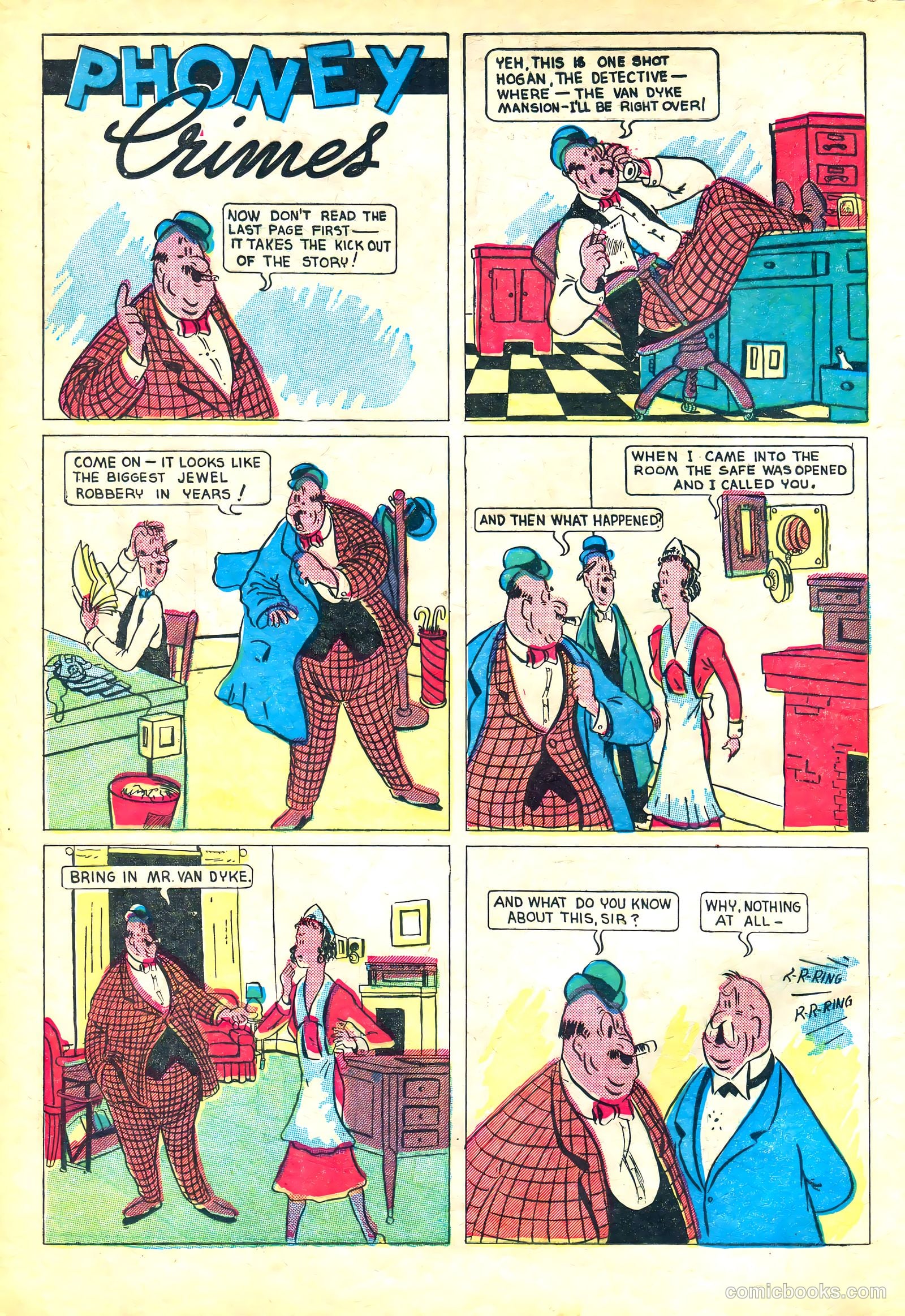 Funny Picture Stories #5 (1937) — page 25 of 68