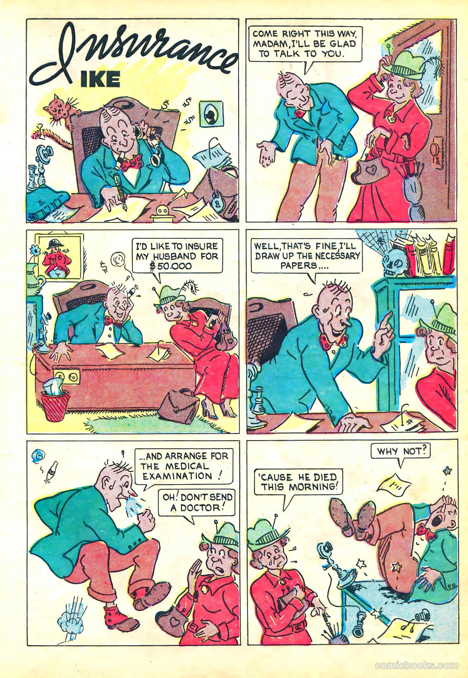 Funny Picture Stories #5 (1937) — page 30 of 68