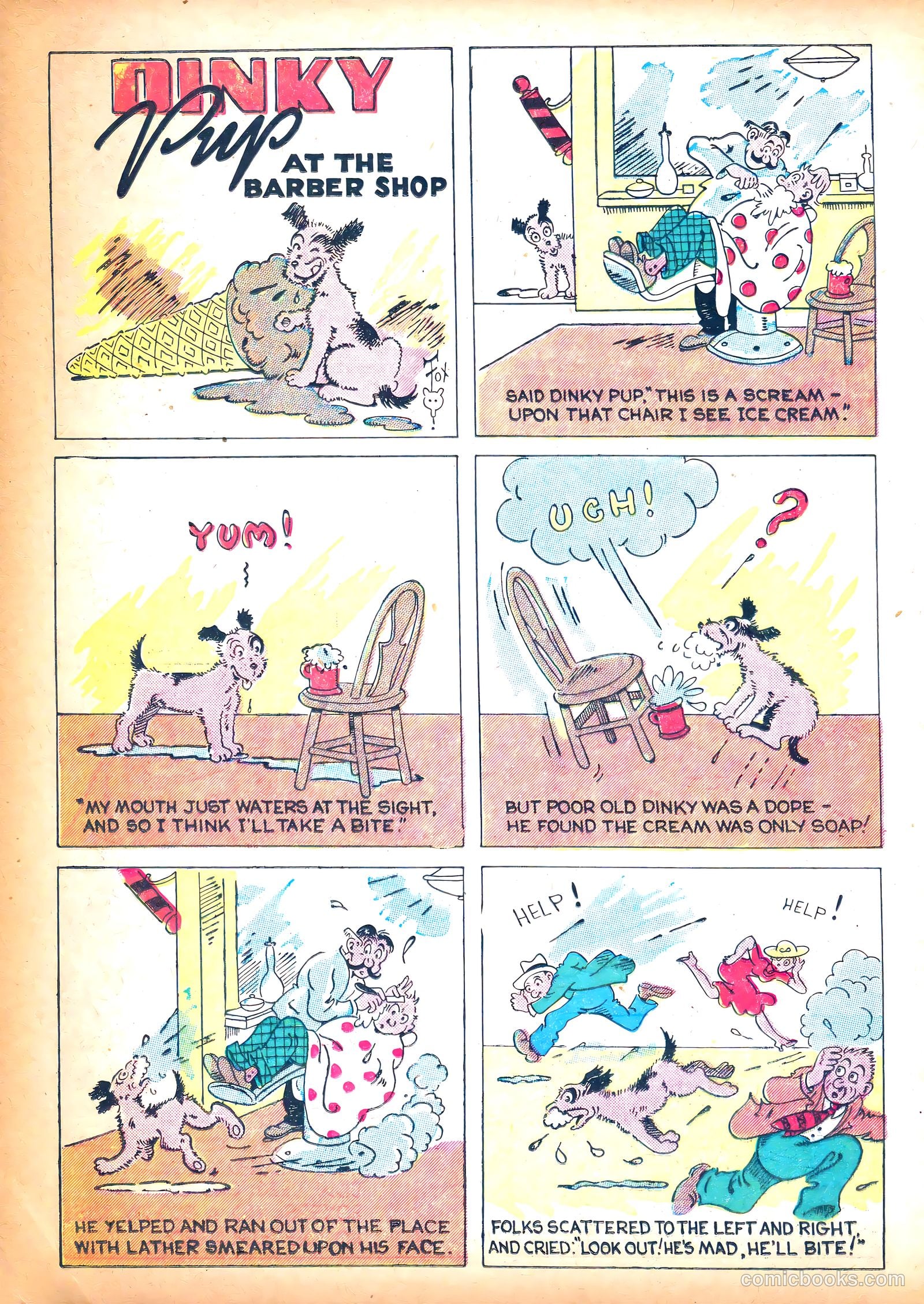 Funny Picture Stories #6 (1938) — page 20 of 67