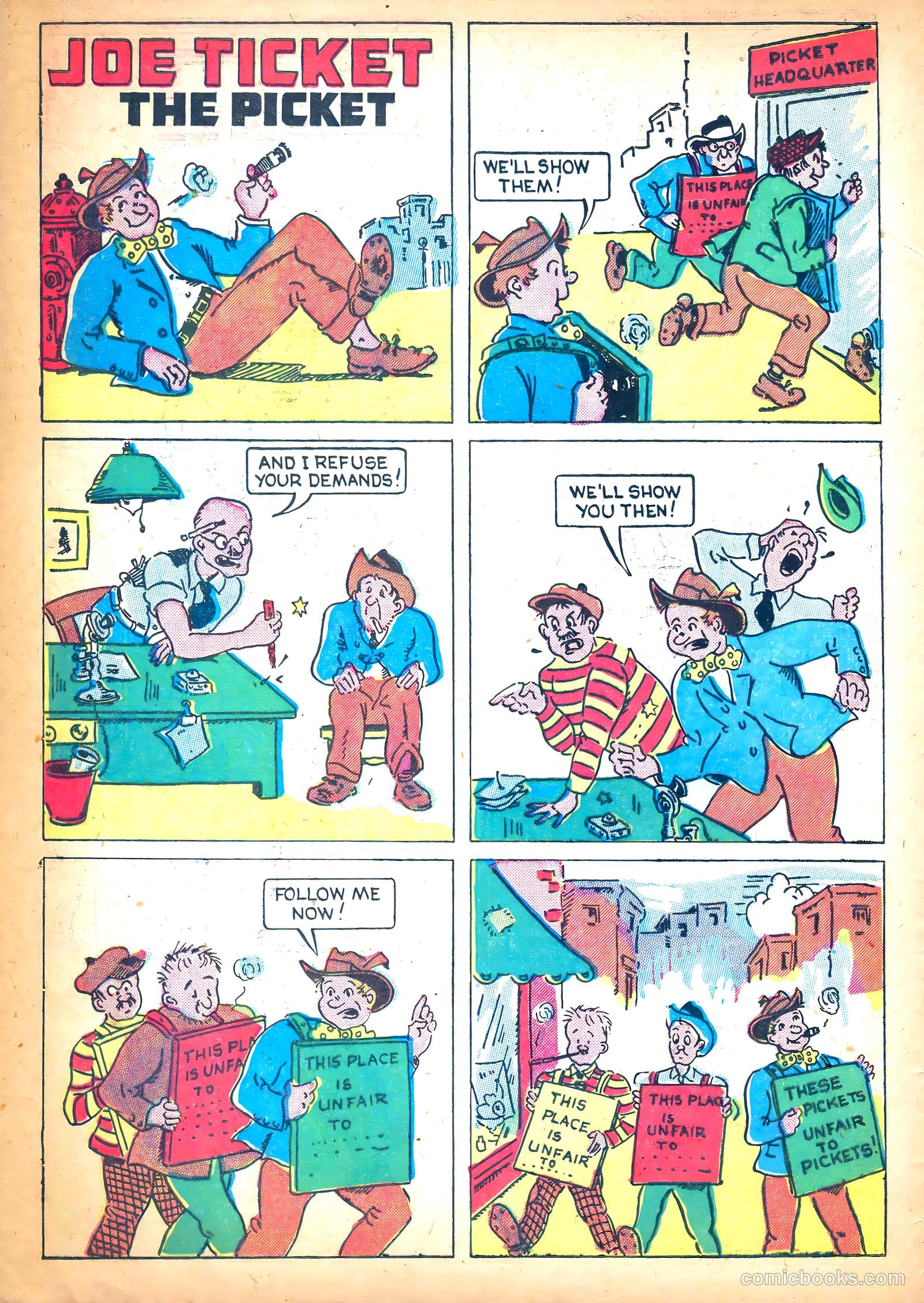 Funny Picture Stories #6 (1938) — page 63 of 67