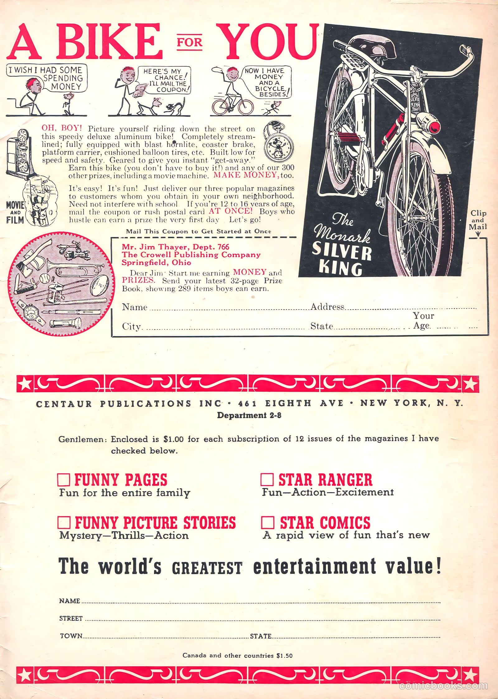 Funny Picture Stories #6 (1938) — page 66 of 67