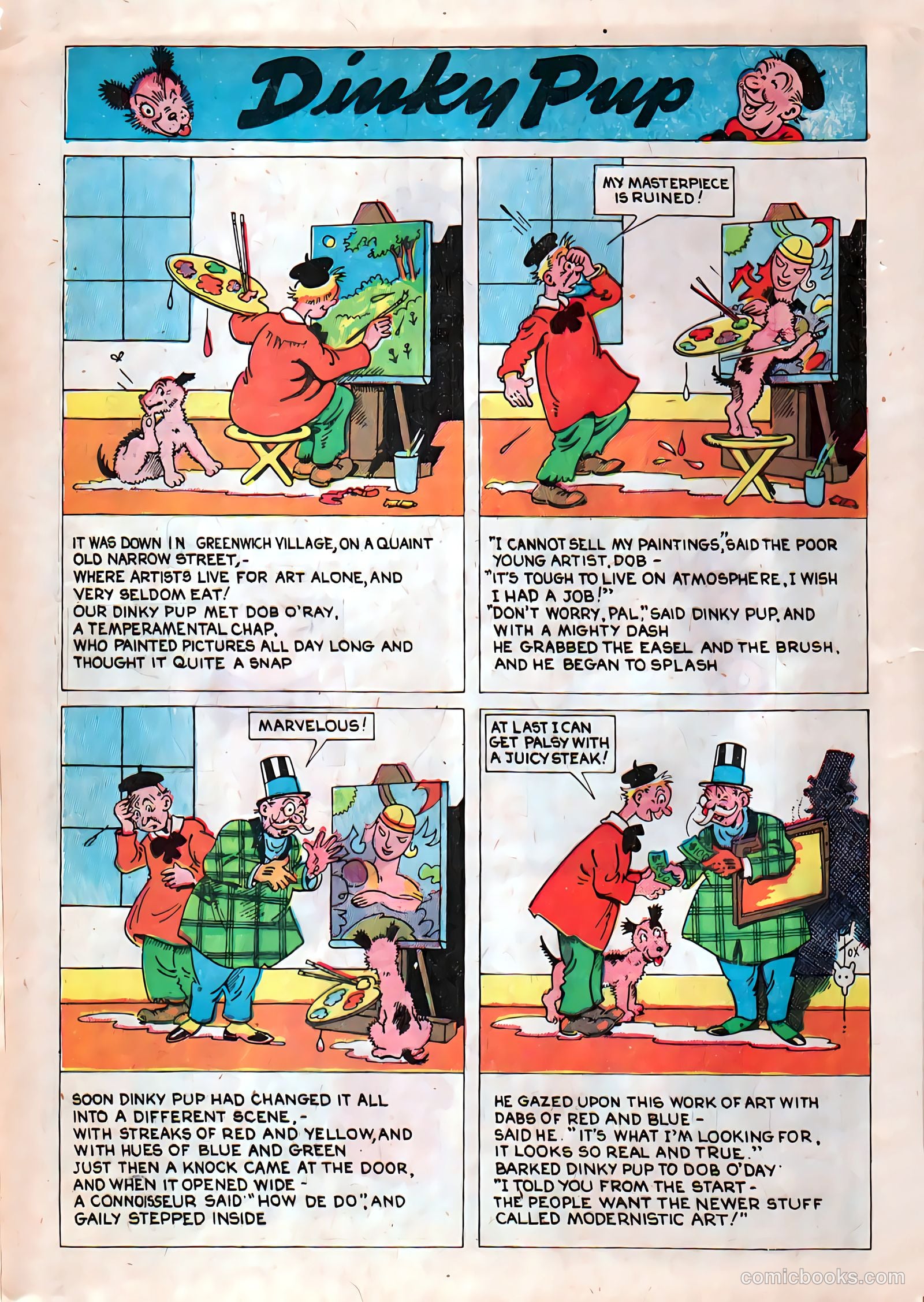 Funny Picture Stories #7 (1938) — page 20 of 69