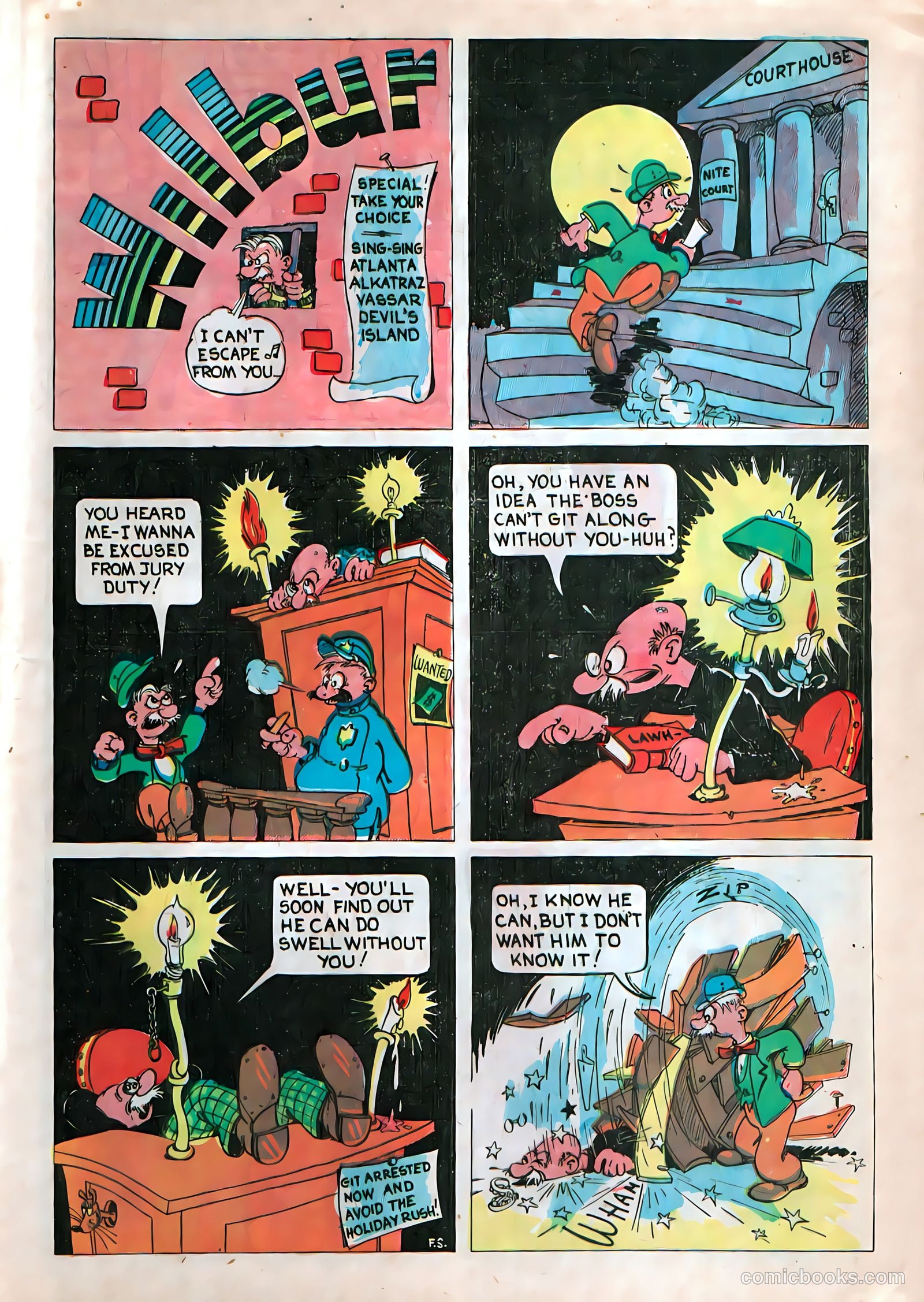 Funny Picture Stories #7 (1938) — page 21 of 69