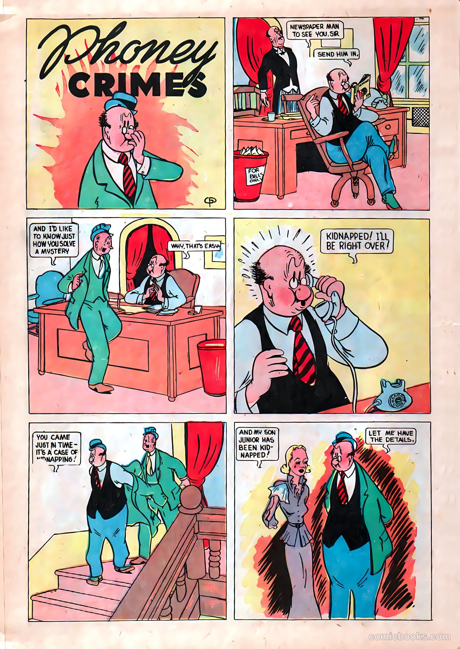 Funny Picture Stories #7 (1938) — page 22 of 69