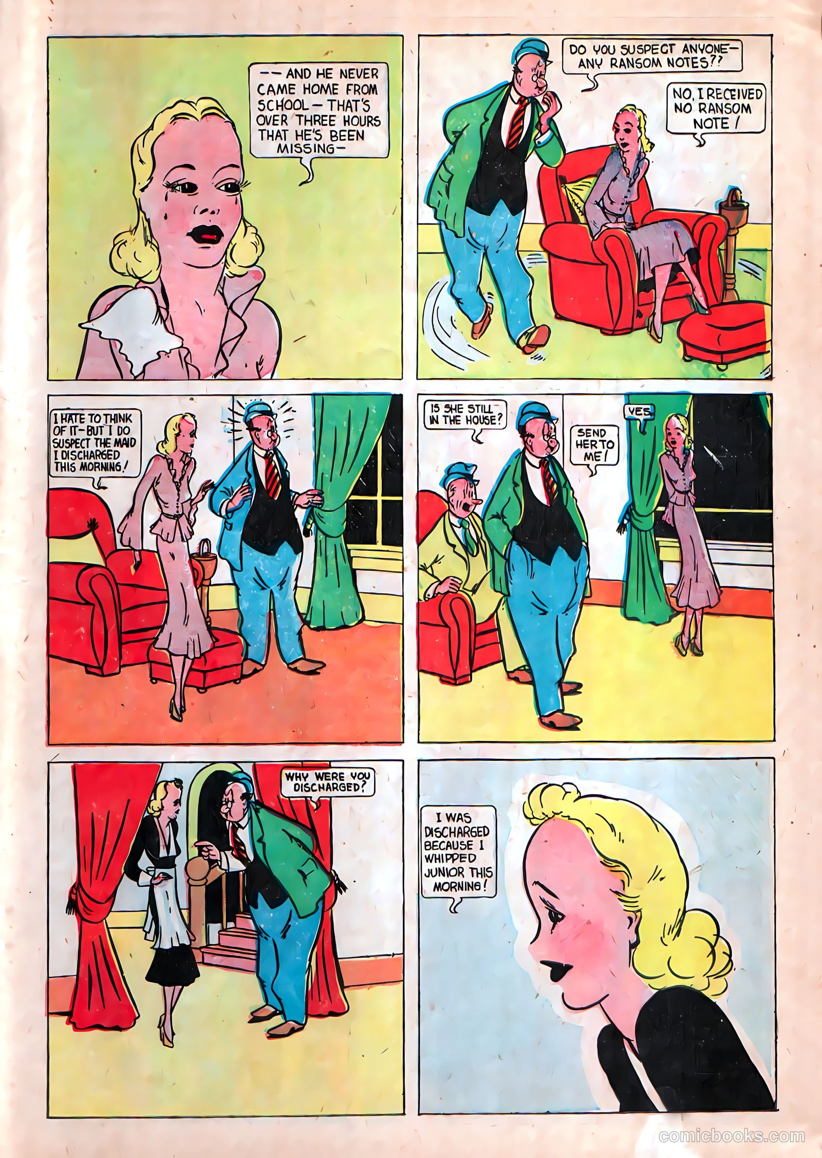 Funny Picture Stories #7 (1938) — page 23 of 69
