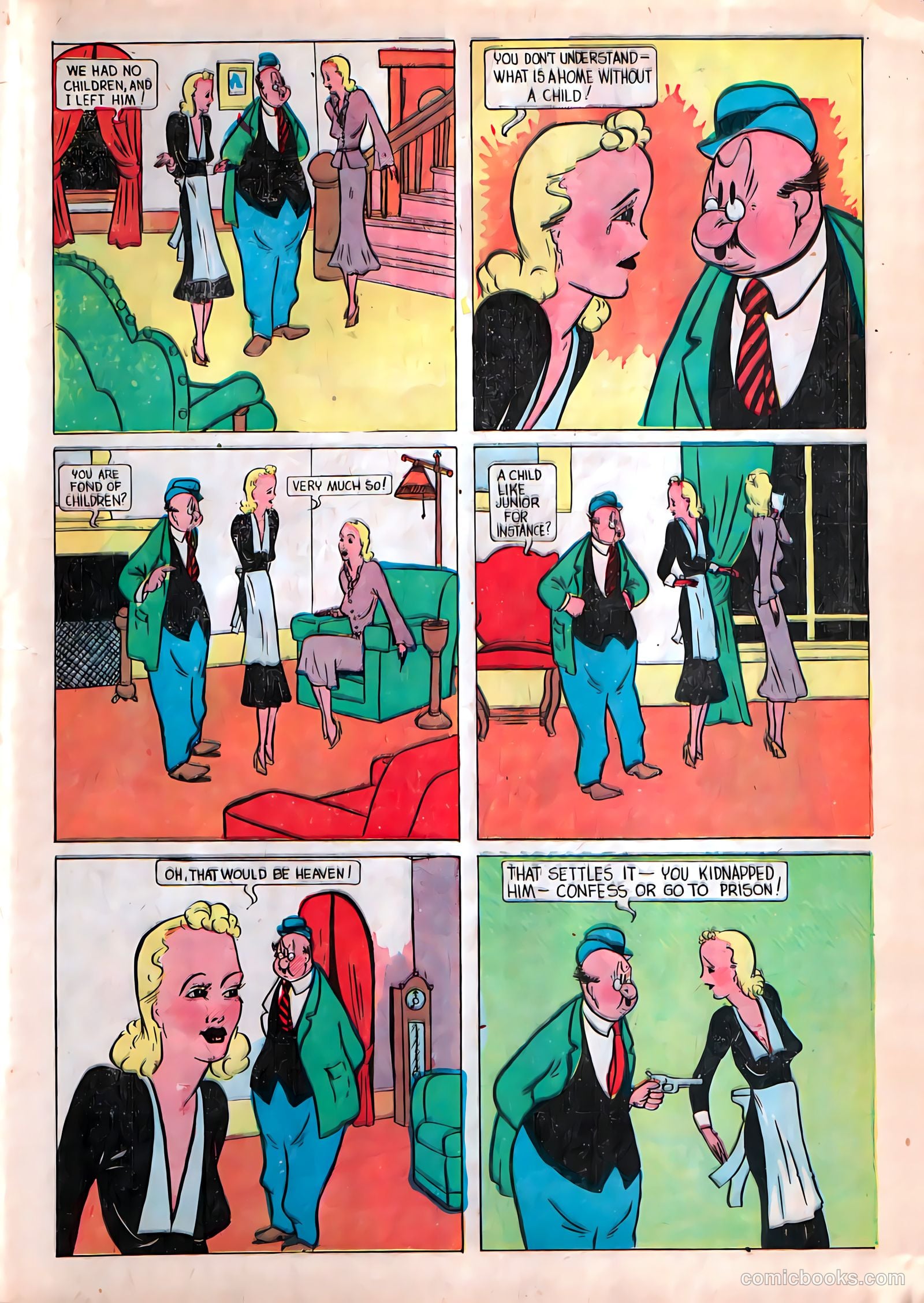 Funny Picture Stories #7 (1938) — page 25 of 69