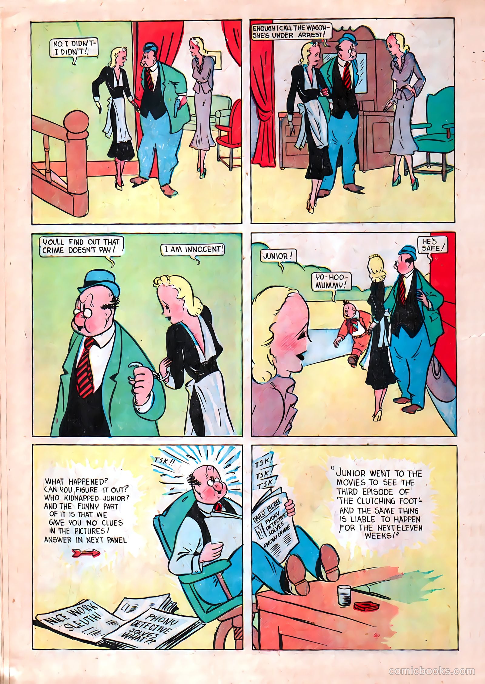 Funny Picture Stories #7 (1938) — page 26 of 69