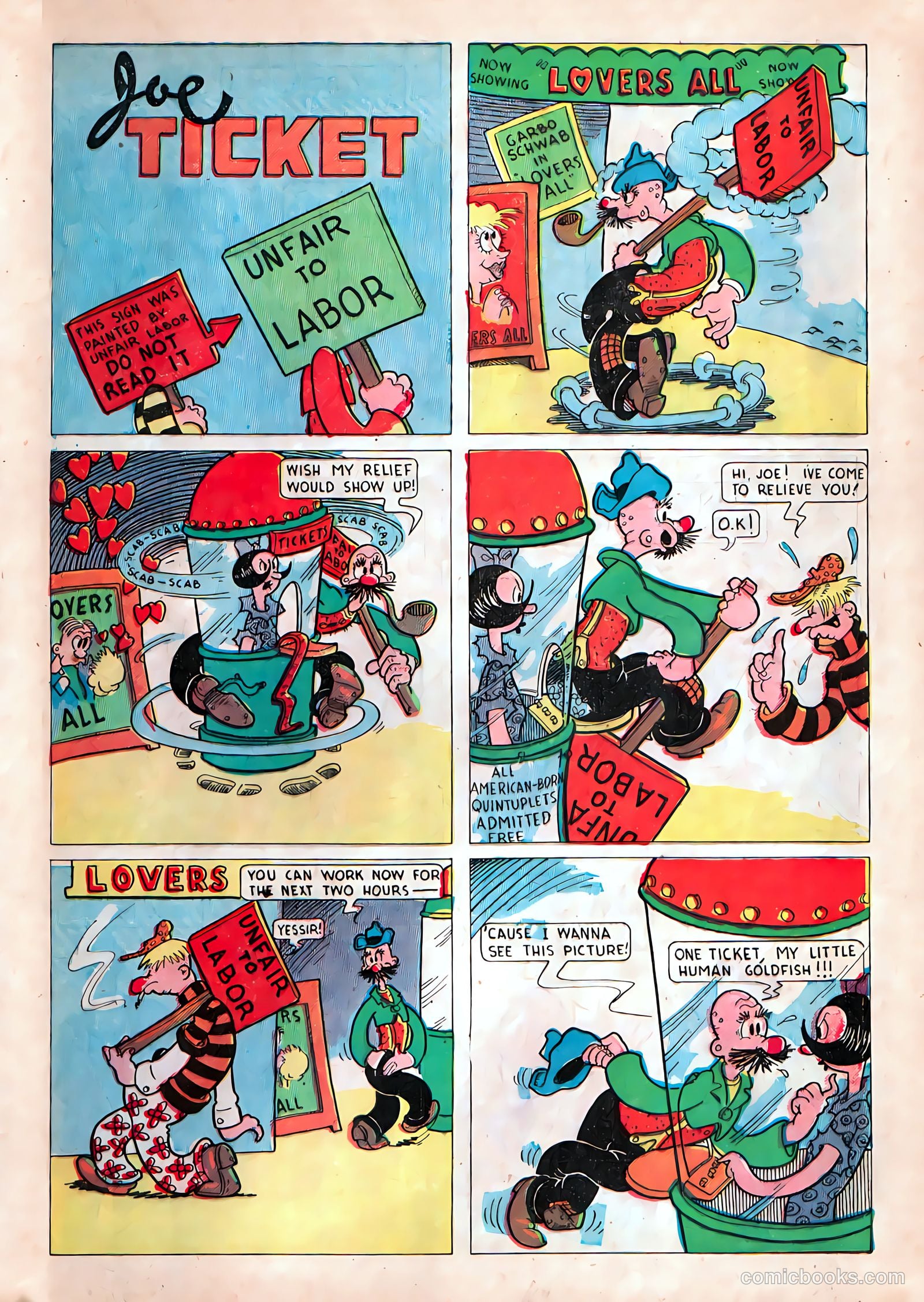 Funny Picture Stories #7 (1938) — page 58 of 69