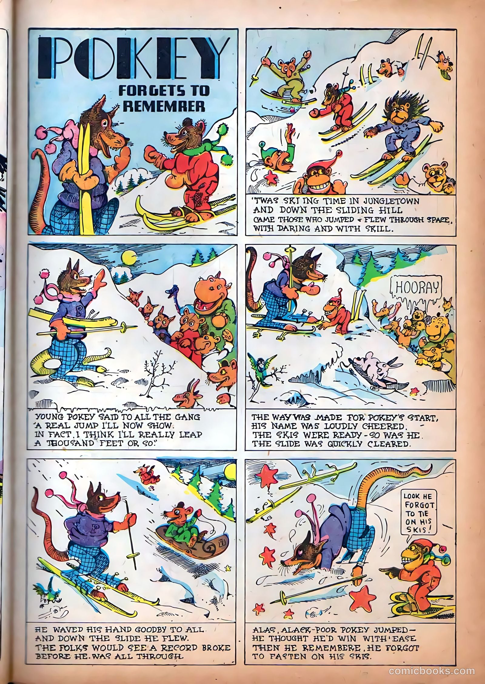 Funny Picture Stories #9 (1938) — page 19 of 53