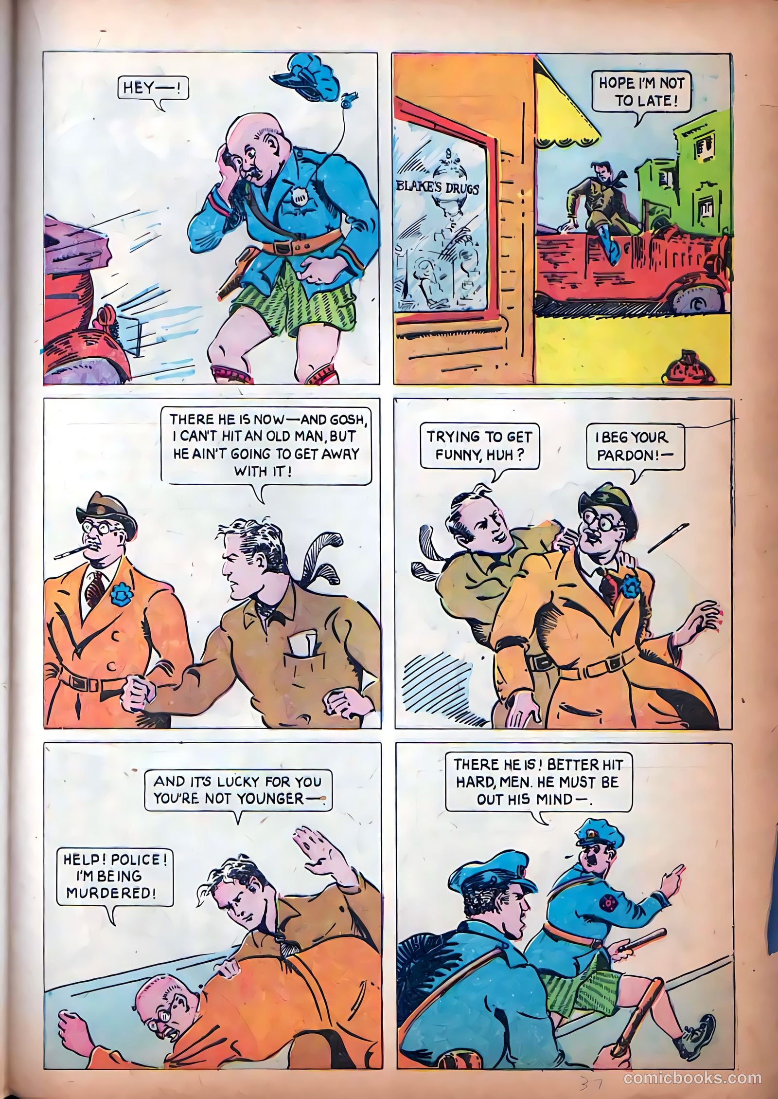 Funny Picture Stories #9 (1938) — page 38 of 53