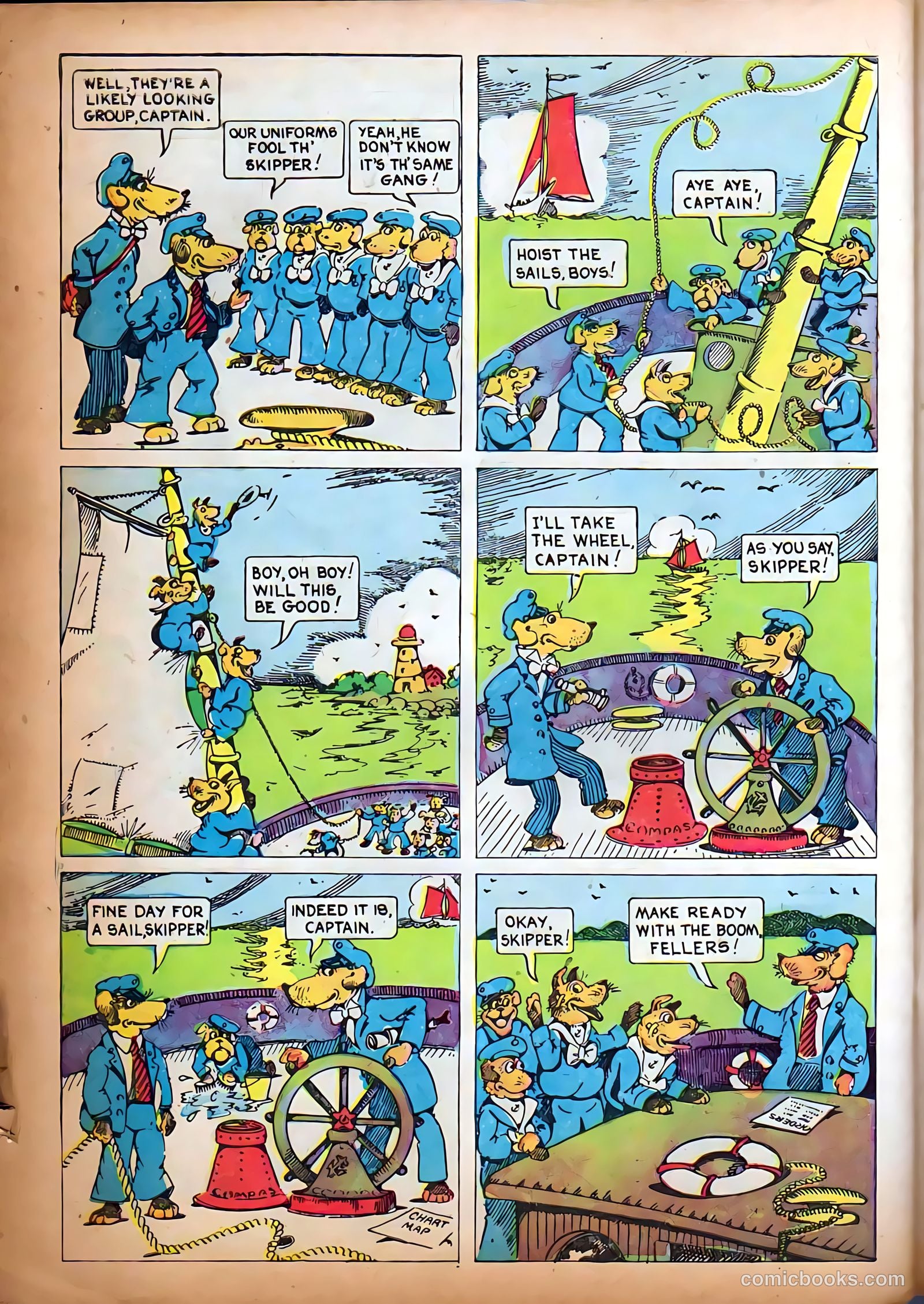 Funny Picture Stories #9 (1938) — page 43 of 53
