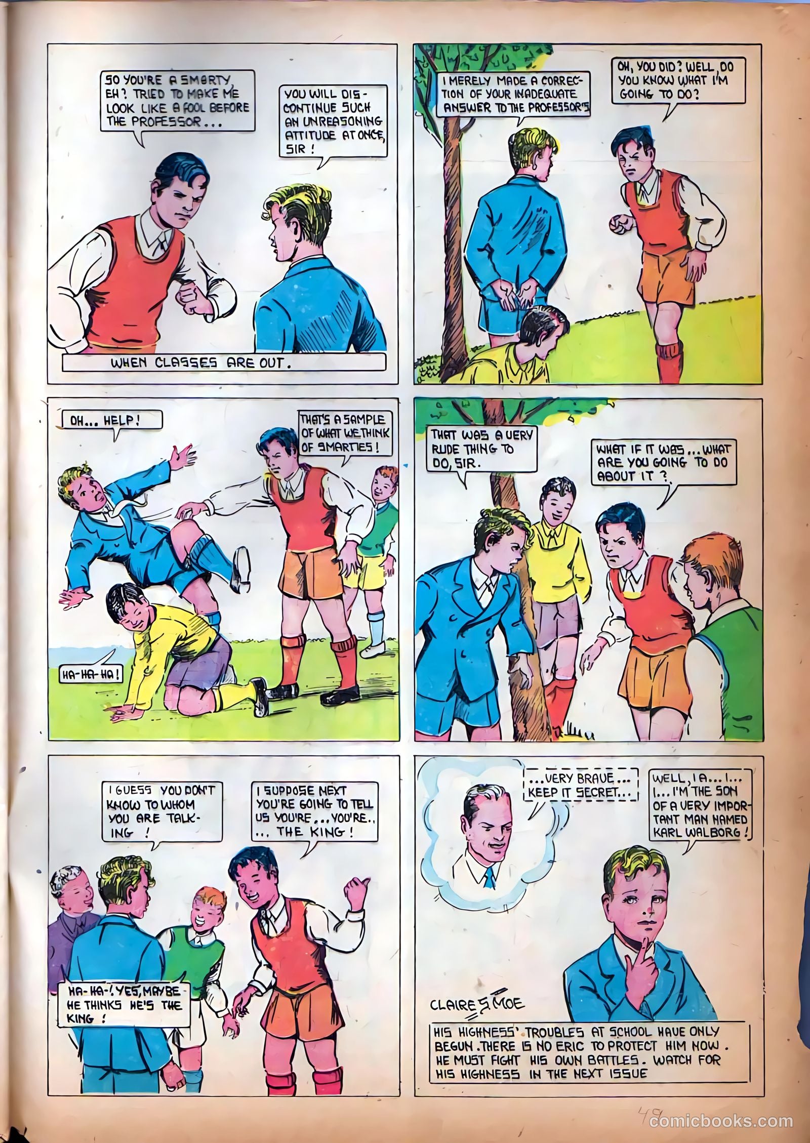 Funny Picture Stories #9 (1938) — page 50 of 53