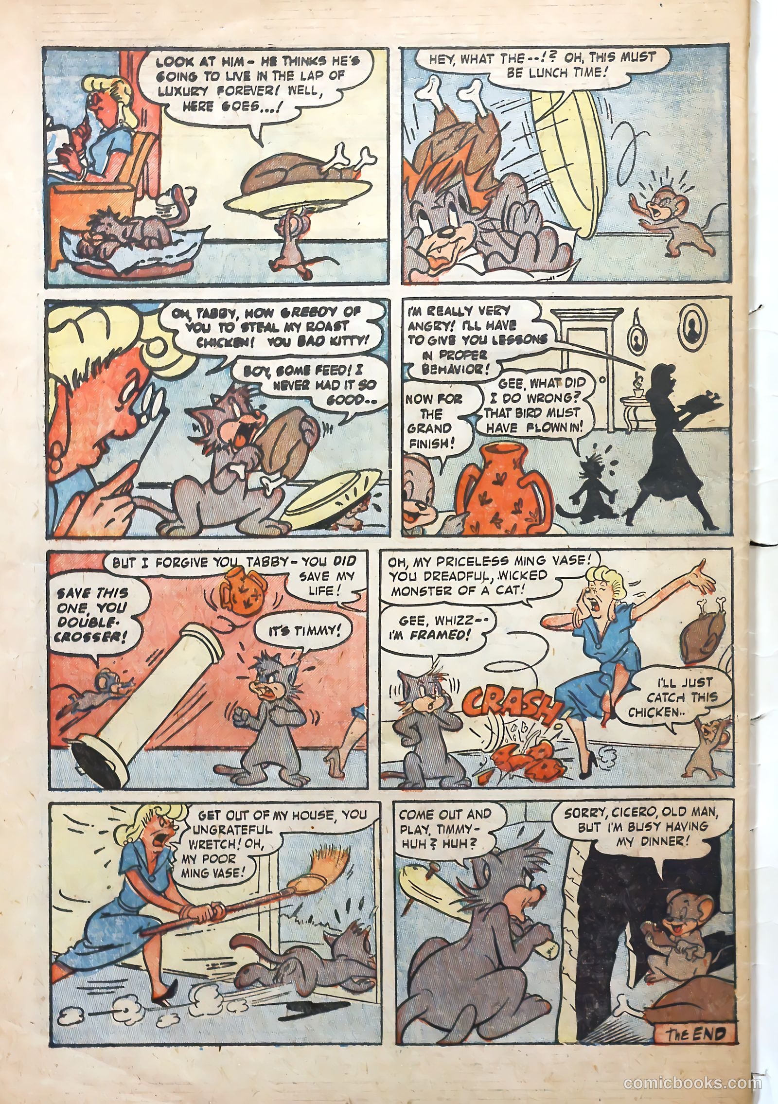 Funny Tunes #1 (1953) — page 34 of 36